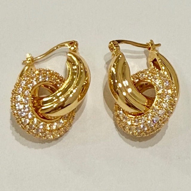 Lara & Ela | I'm All Yours Gold Earrings - Lara & Ela