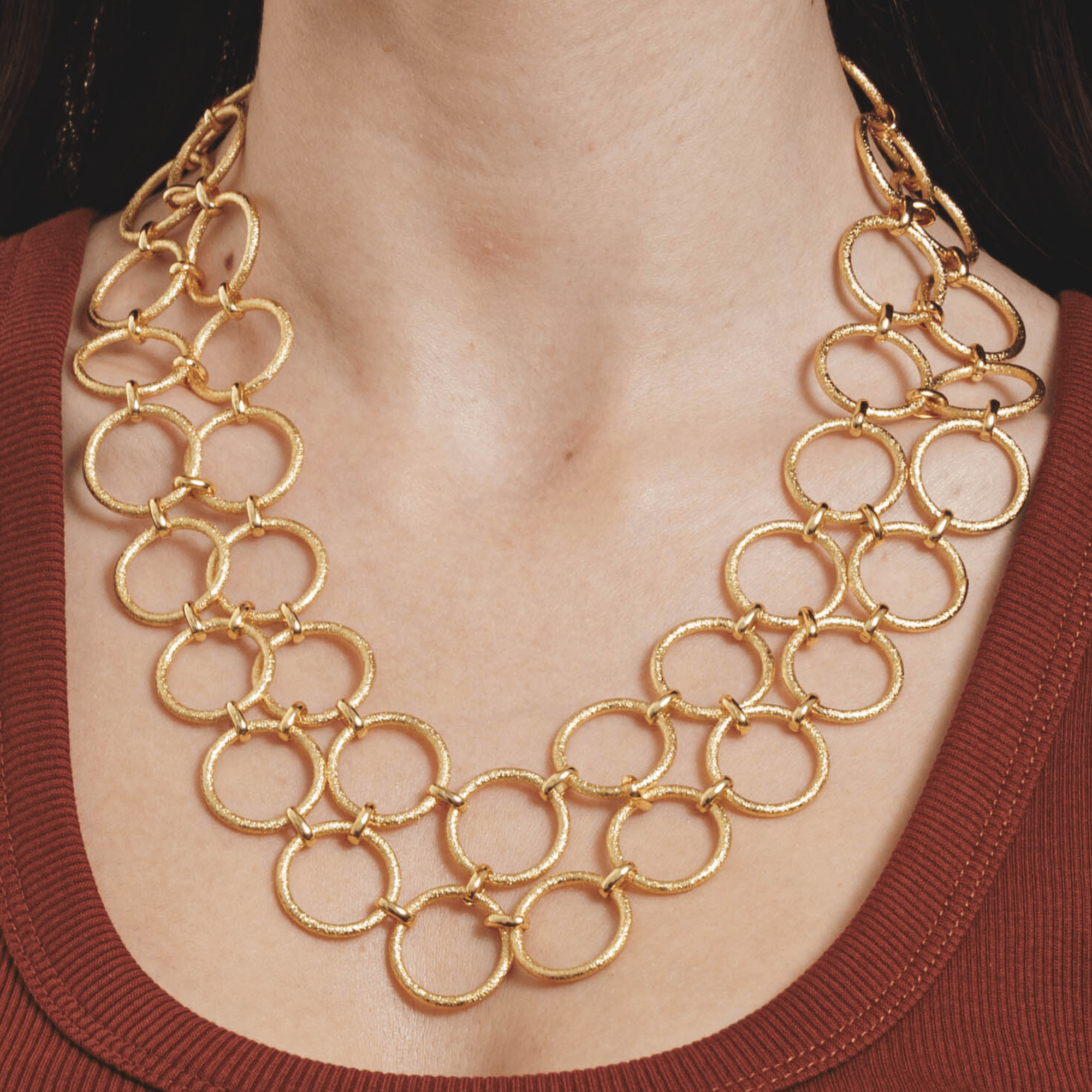 Lara & Ela | Ingrid Gold Necklace - Lara & Ela