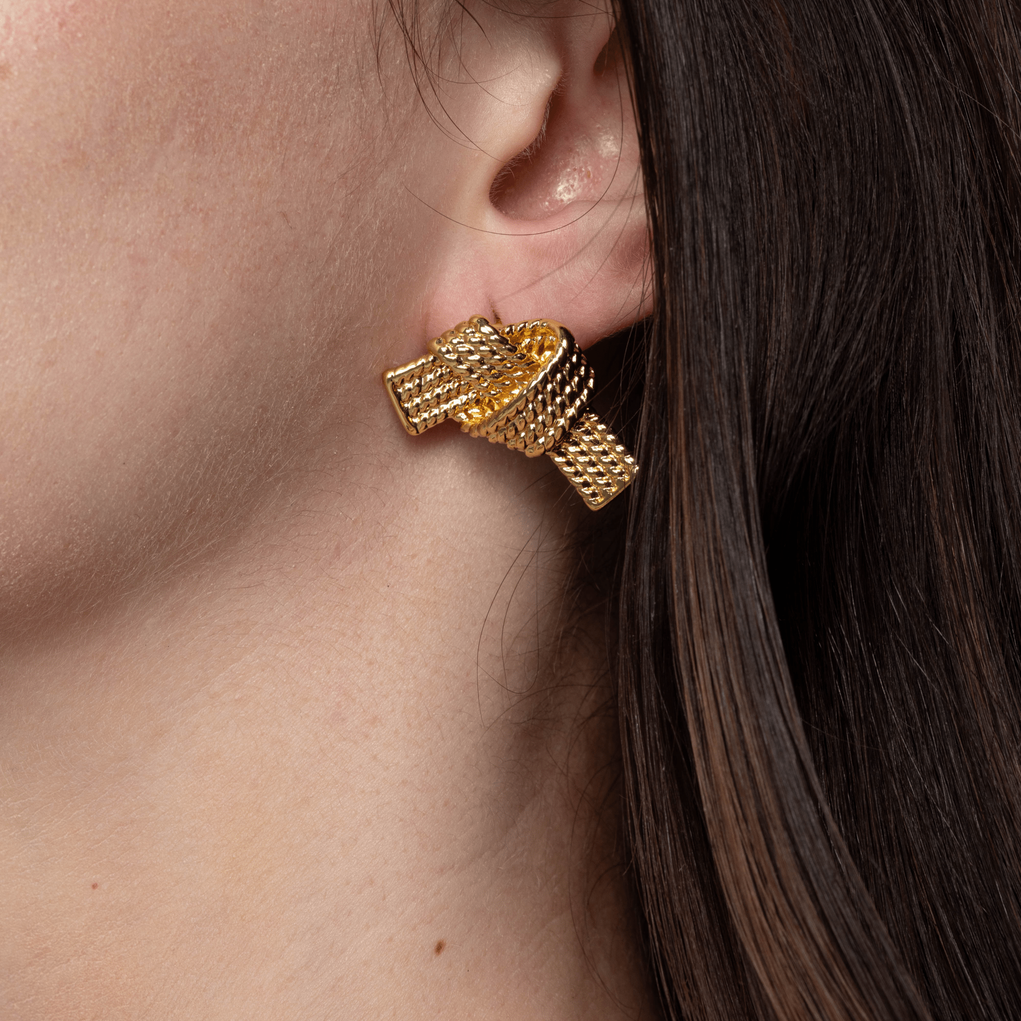 Lara & Ela | Iris Gold Earrings - Lara & Ela