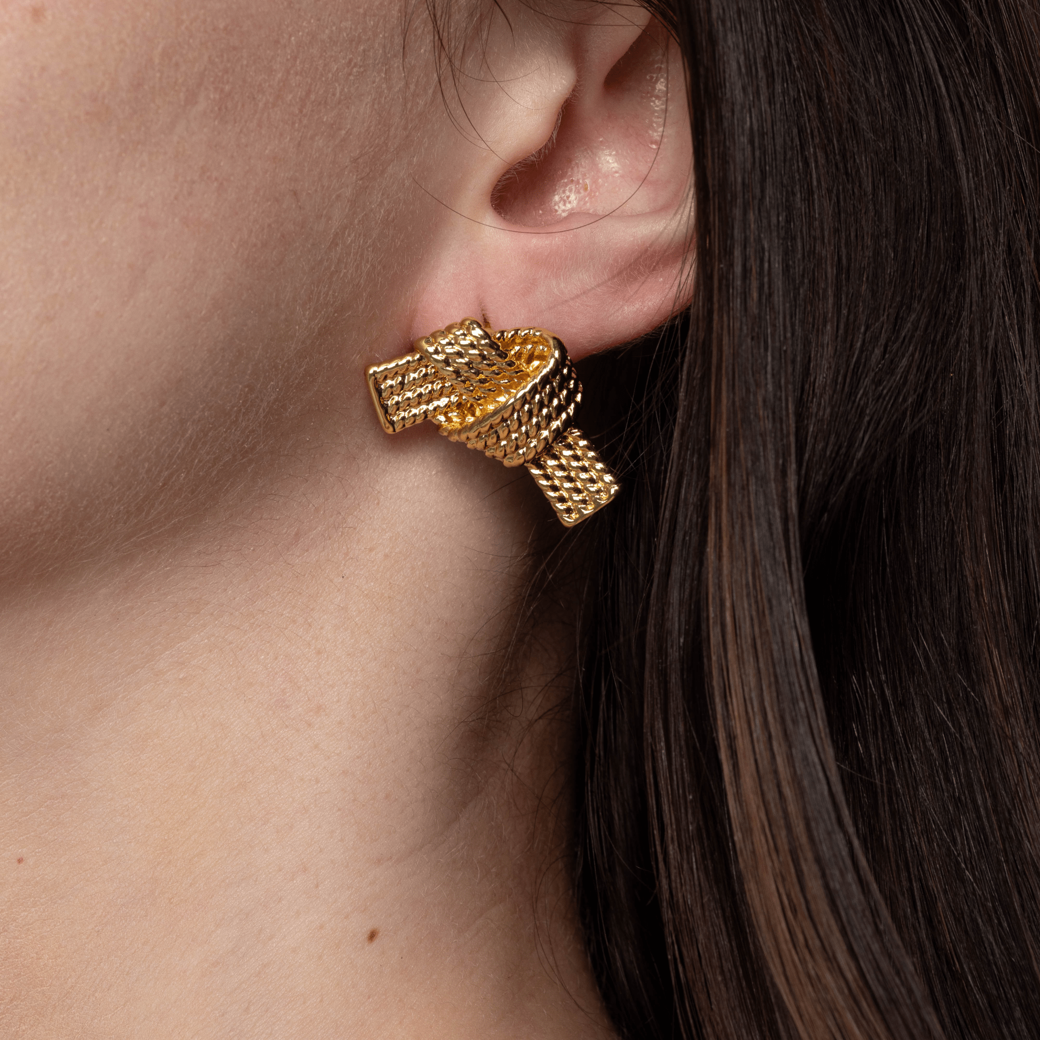 Lara & Ela | Iris Gold Earrings - Lara & Ela