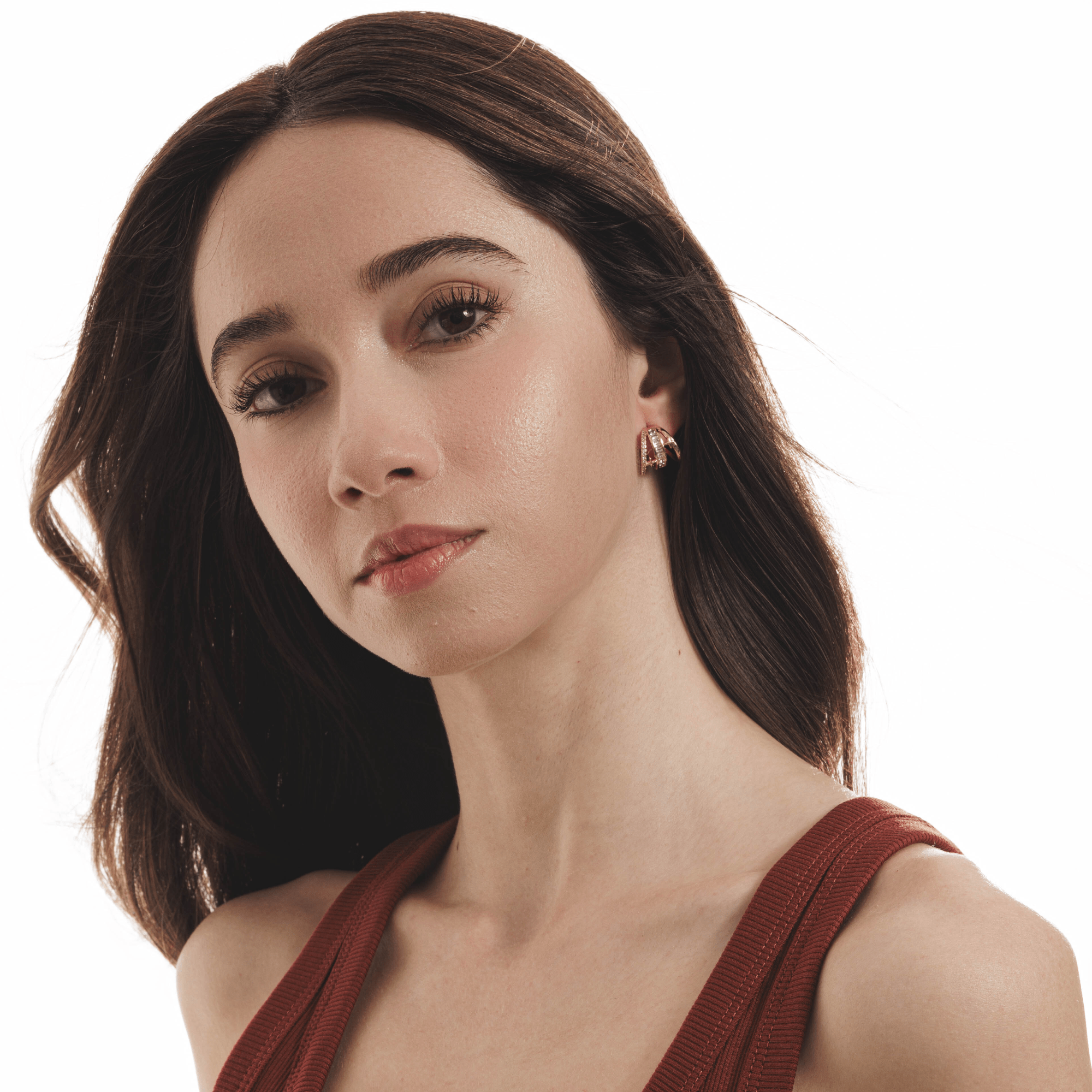 Lara & Ela | It's You Gold Earrings - Lara & Ela
