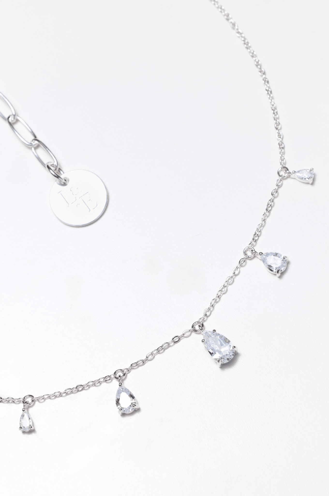 Lara & Ela | Be Blessed Silver Necklace - Lara & Ela