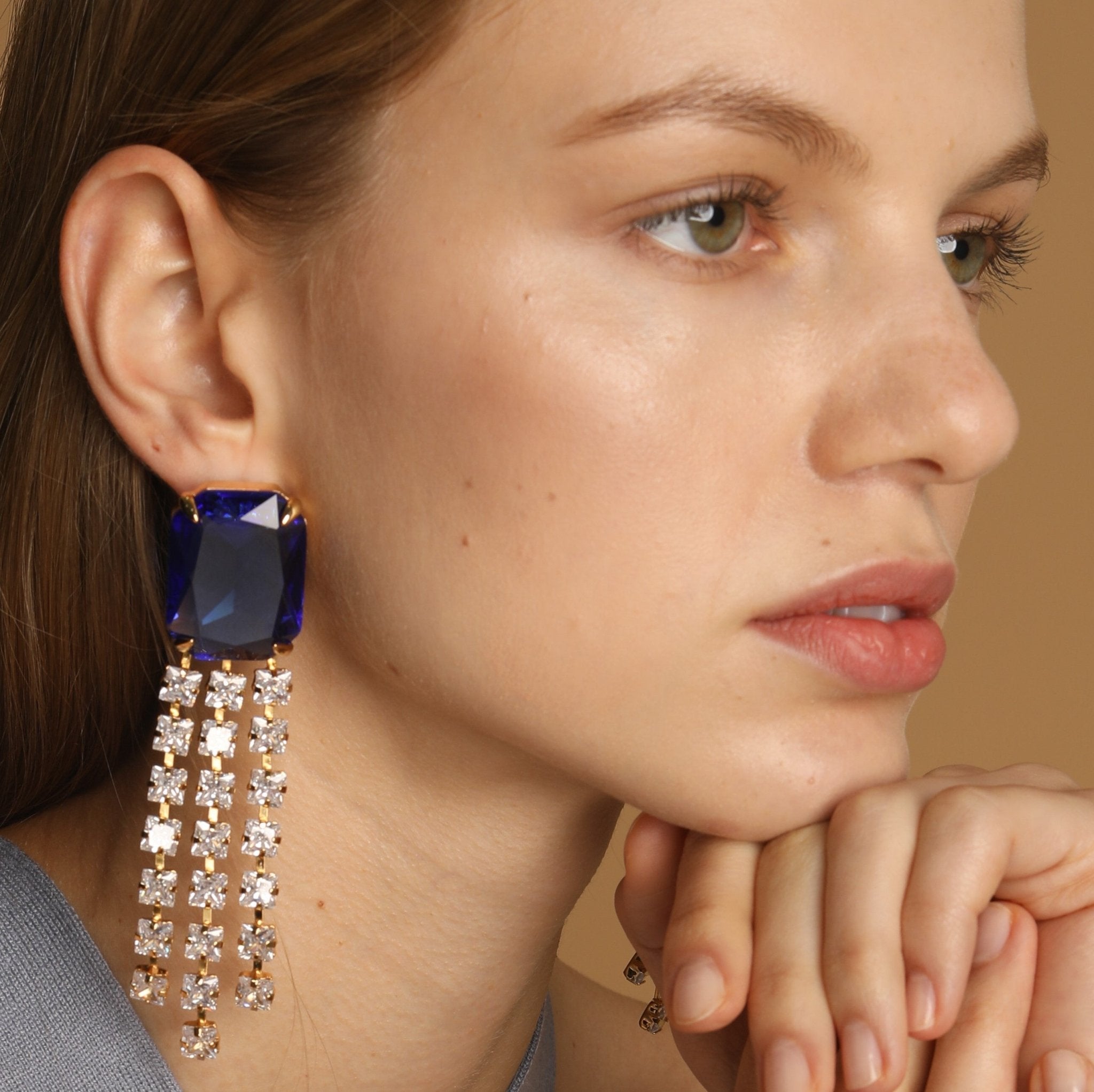 Lara & Ela | Marilyn Gold Earrings - Lara & Ela