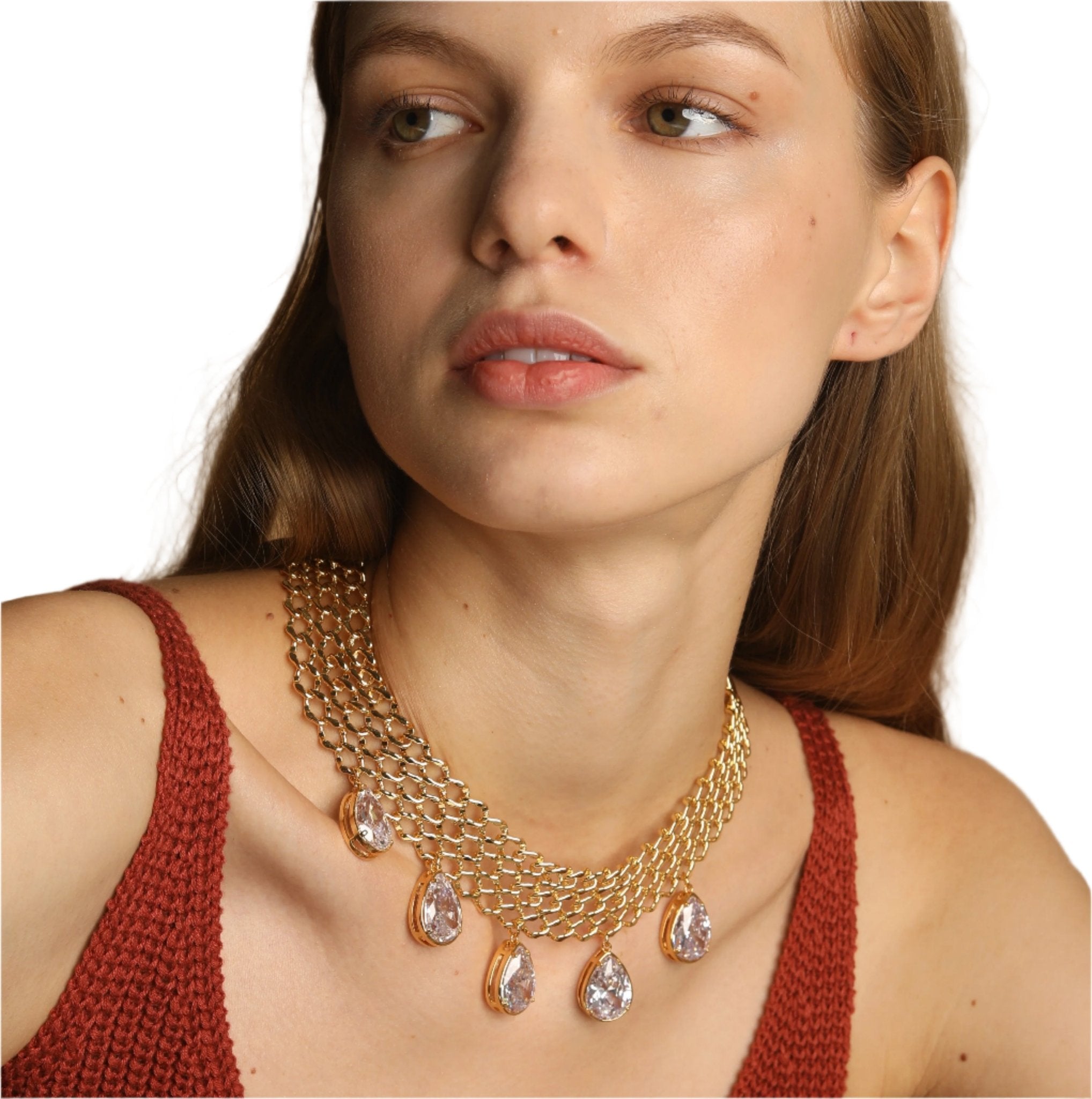 Lara & Ela | Rita Gold Necklace - Lara & Ela