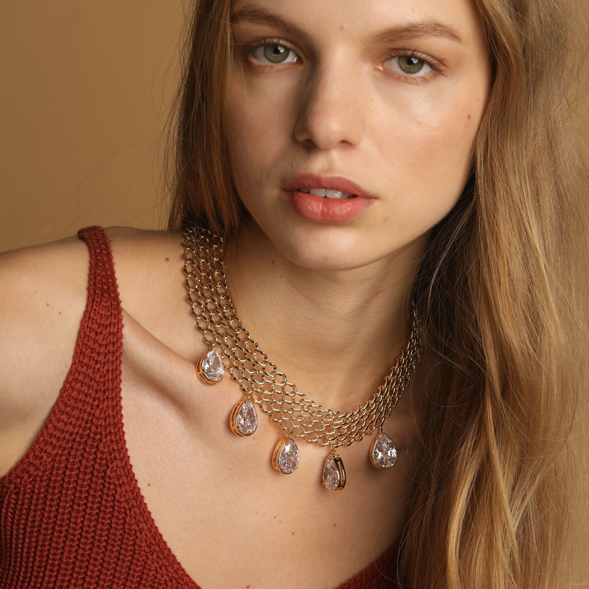 Lara & Ela | Rita Gold Necklace - Lara & Ela