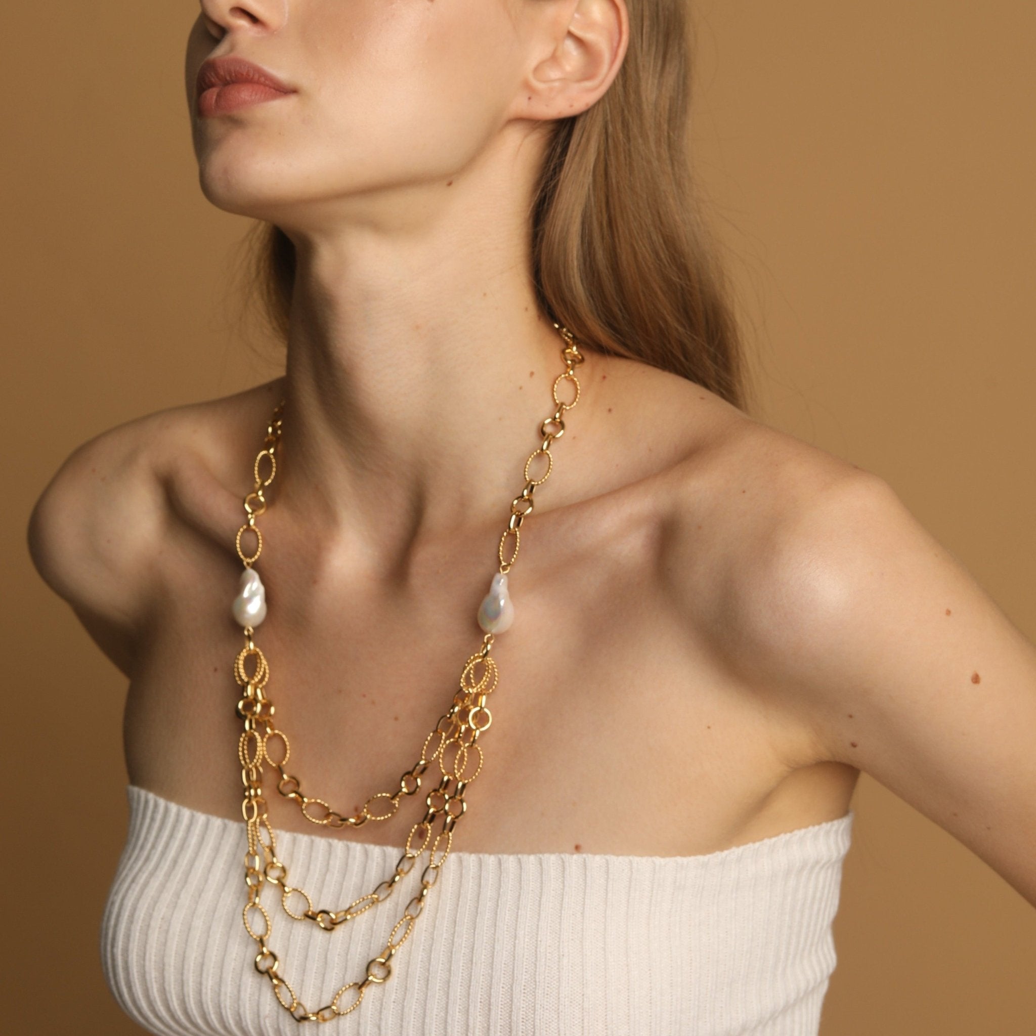 Lara & Ela | Lana Gold Necklace - Lara & Ela