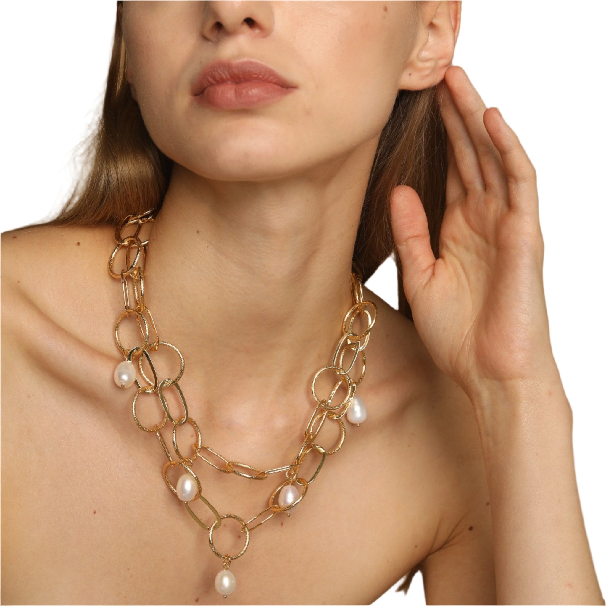 Lara & Ela | Audrey Gold Necklace - Lara & Ela