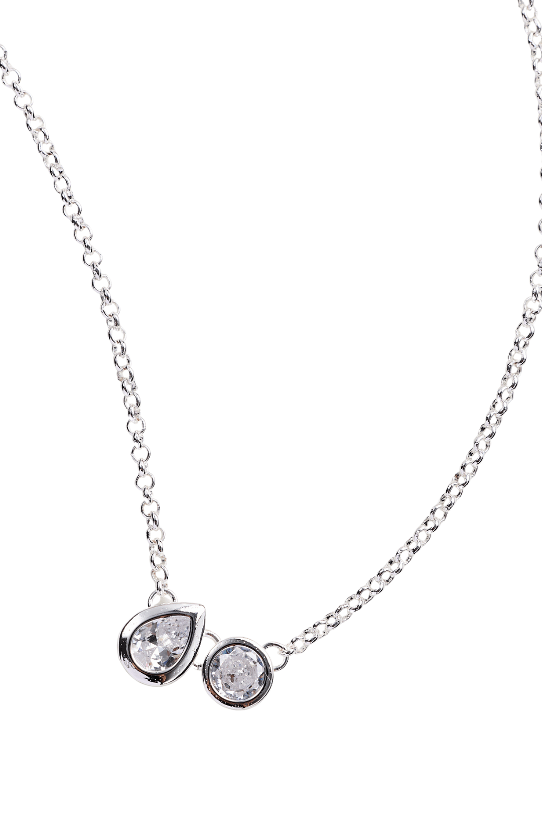 Lara & Ela | Leap Of Faith Silver Necklace - Lara & Ela
