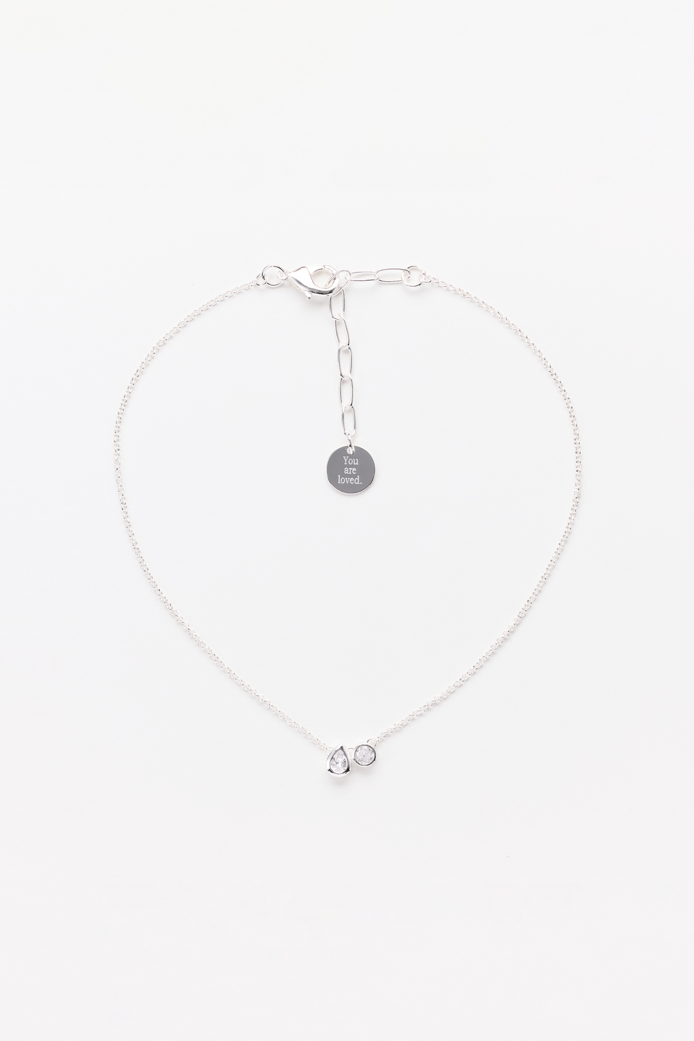 Lara & Ela | Leap Of Faith Silver Necklace - Lara & Ela