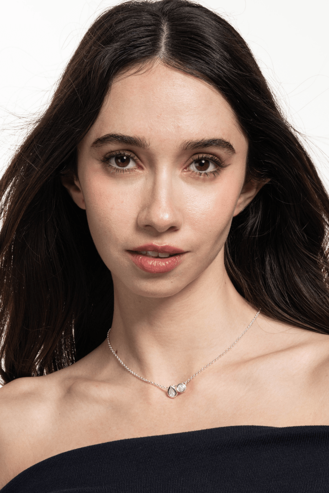 Lara & Ela | Leap Of Faith Silver Necklace - Lara & Ela