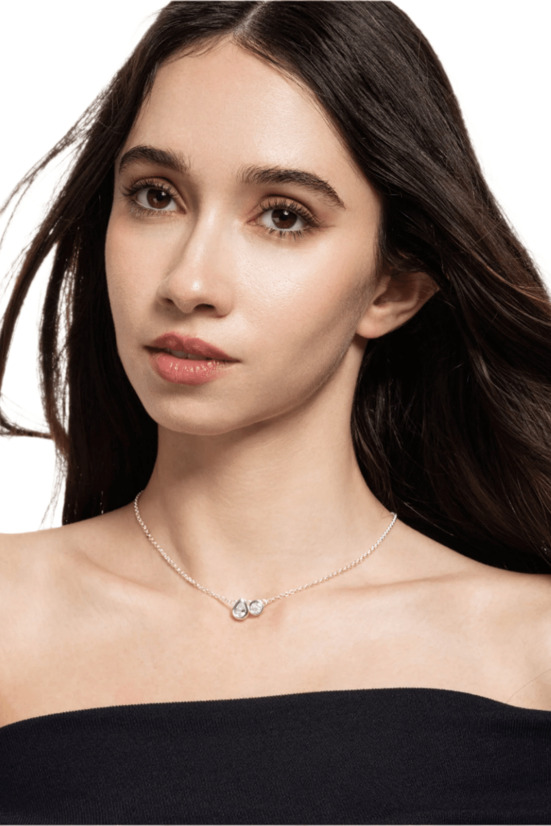 Lara & Ela | Leap Of Faith Silver Necklace - Lara & Ela