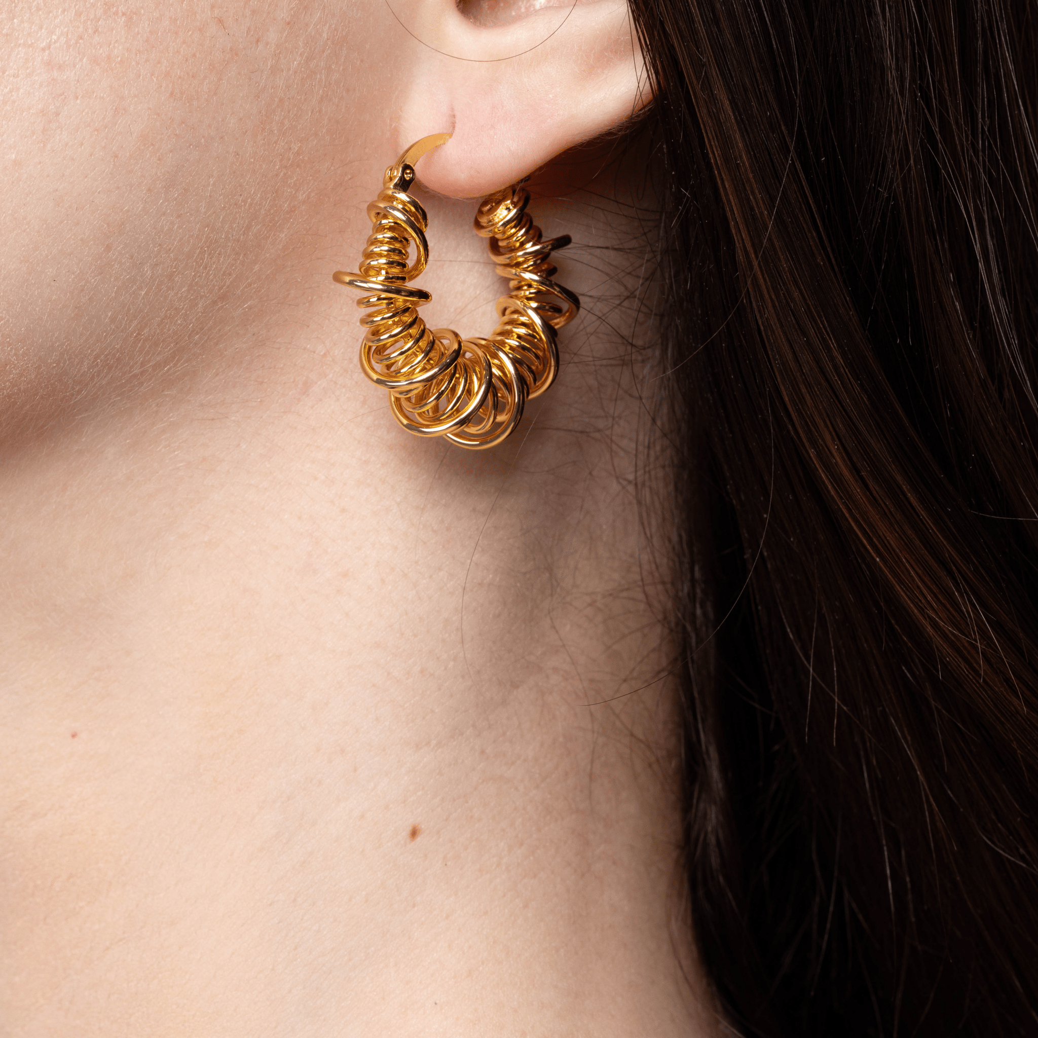 Lara & Ela | Leia Gold Earrings - Lara & Ela