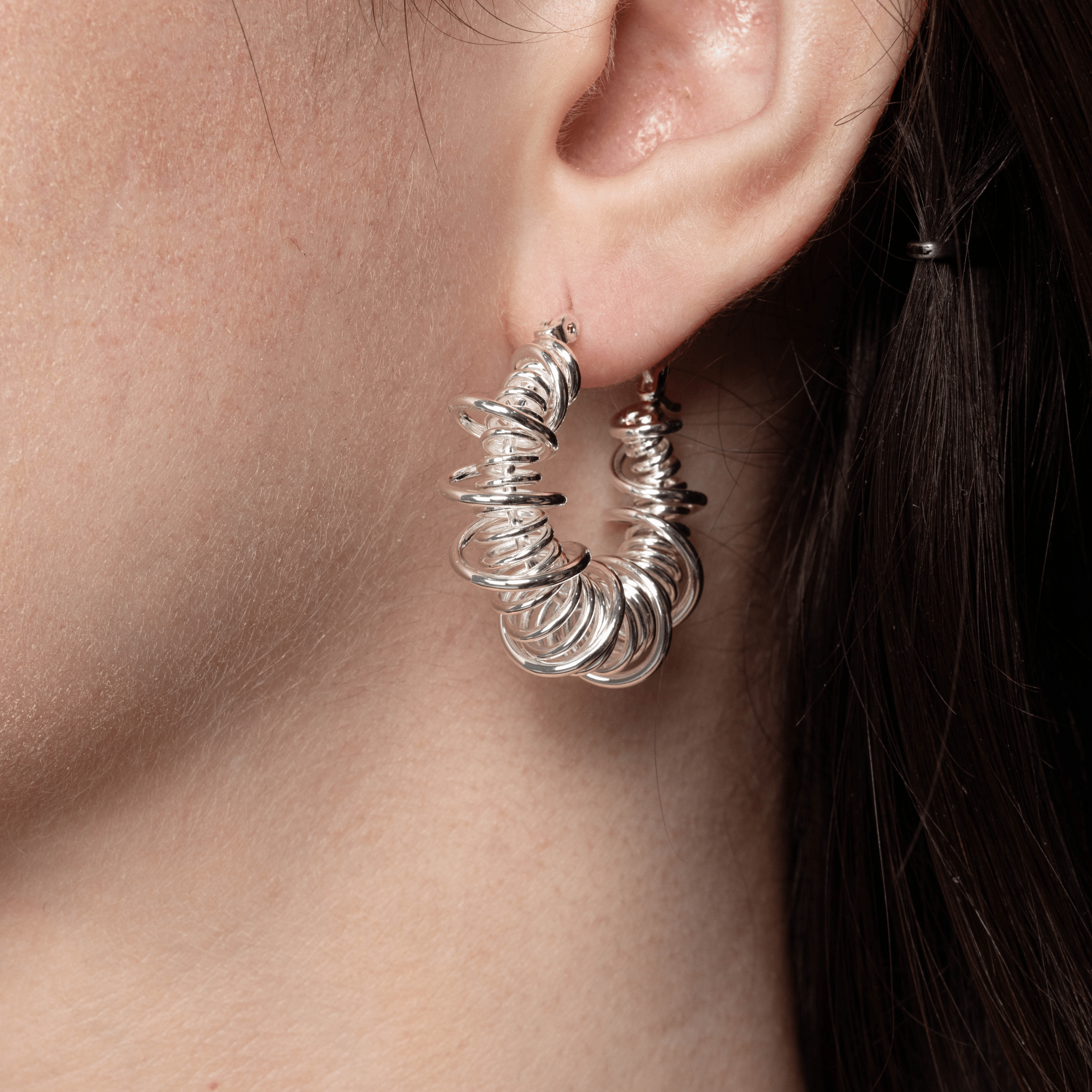 Lara & Ela | Leia Silver Earrings - Lara & Ela