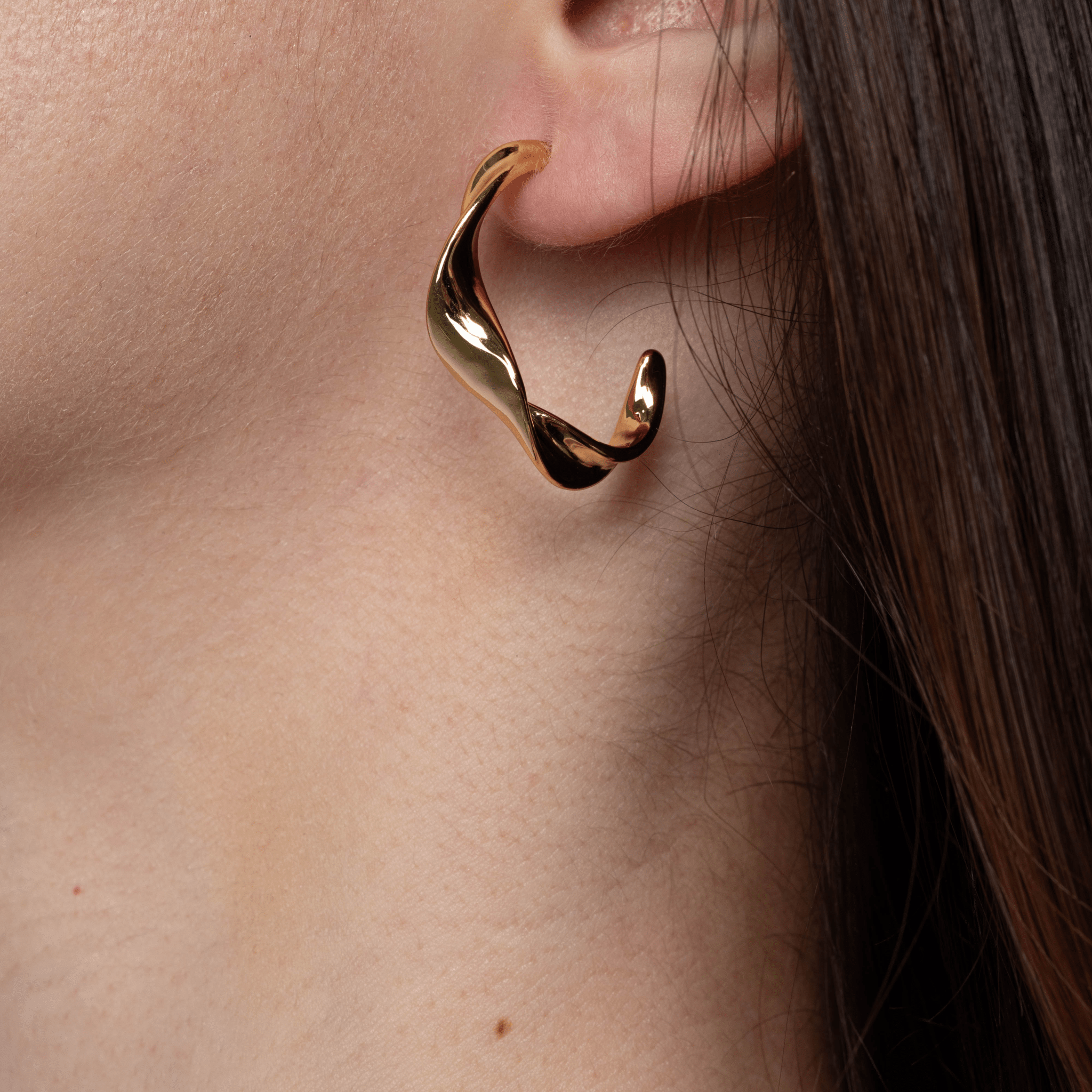 Lara & Ela | Live Dangerously Gold Earrings - Lara & Ela