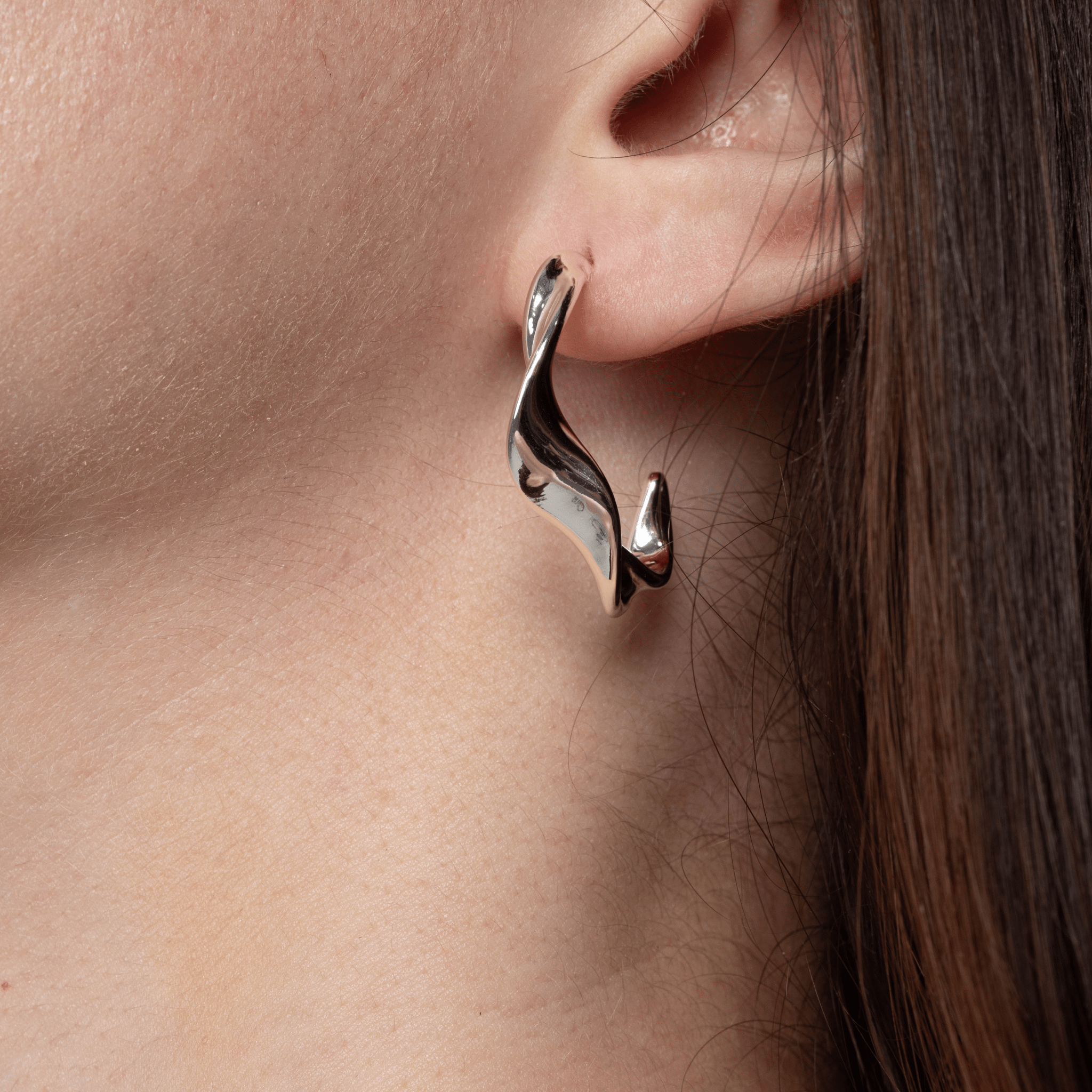 Lara & Ela | Live Dangerously Silver Earrings - Lara & Ela