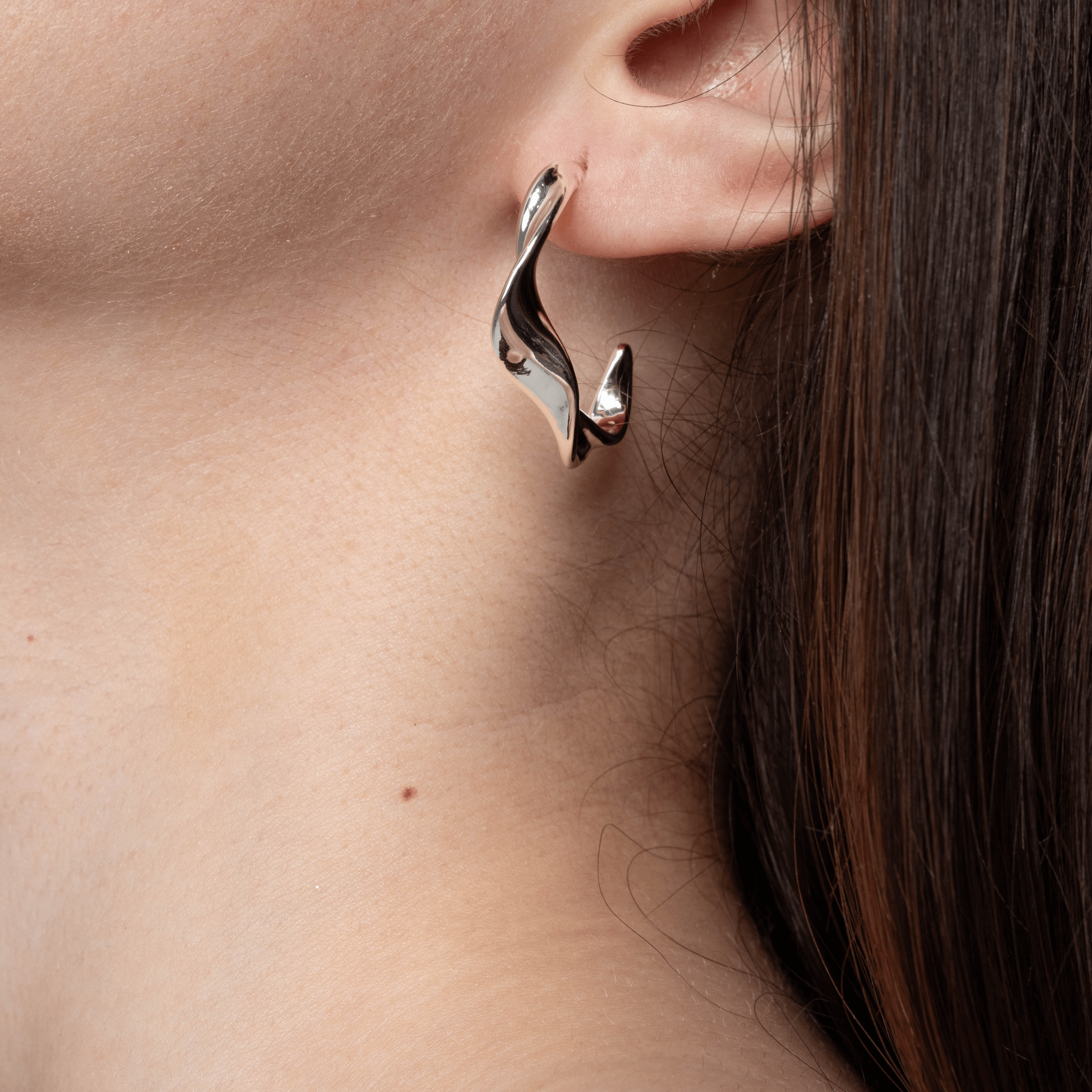Lara & Ela | Live Dangerously Silver Earrings - Lara & Ela