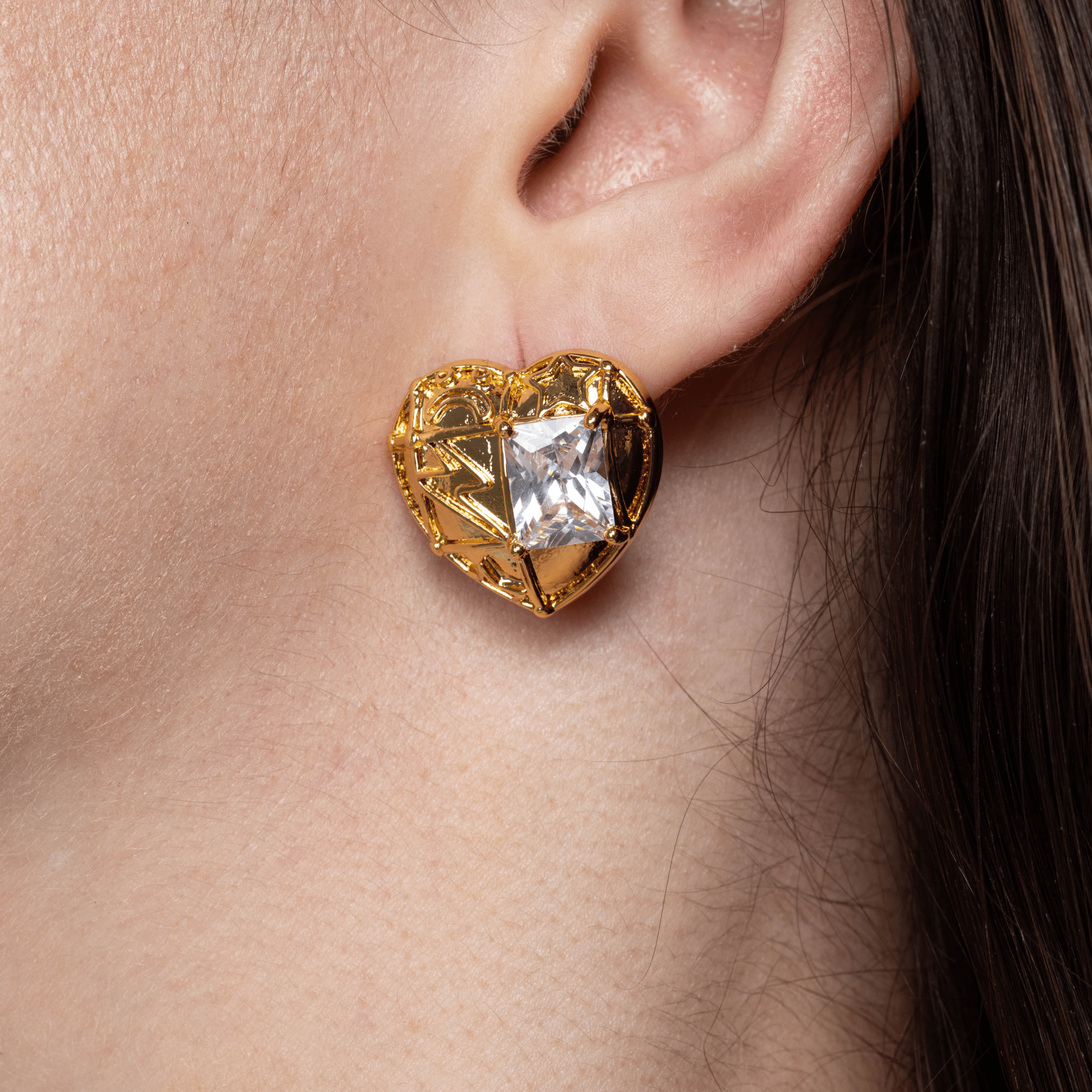 Lara & Ela | Lois Gold Earrings - Lara & Ela
