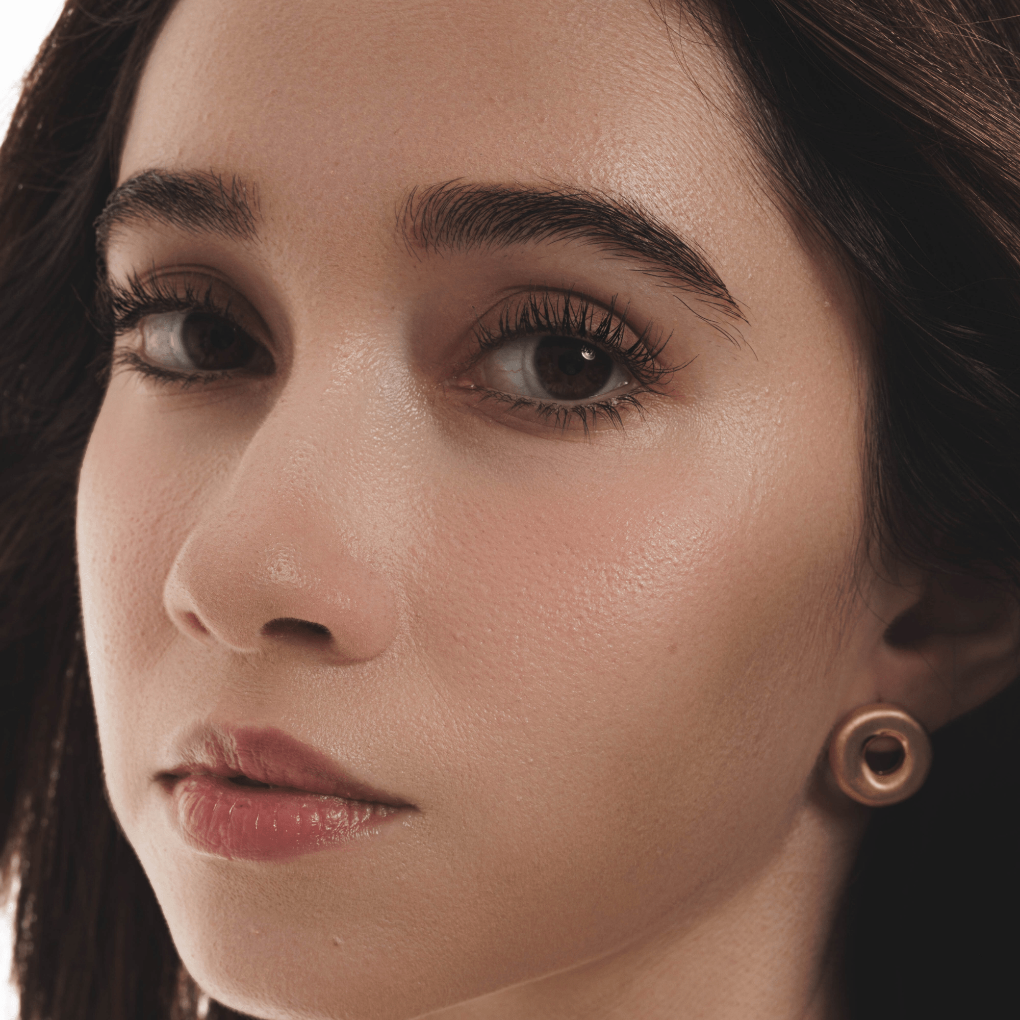 Lara & Ela | Love Makes The World Go Round Gold Earrings - Lara & Ela