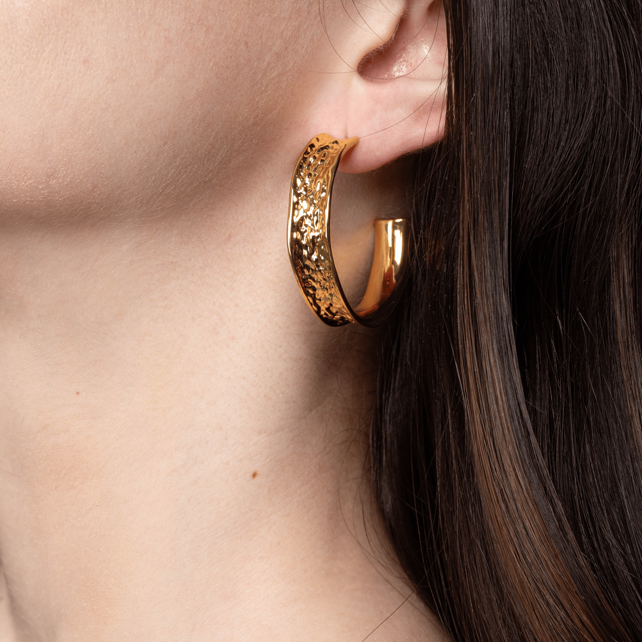 Lara & Ela | Luna Gold Earrings - Lara & Ela
