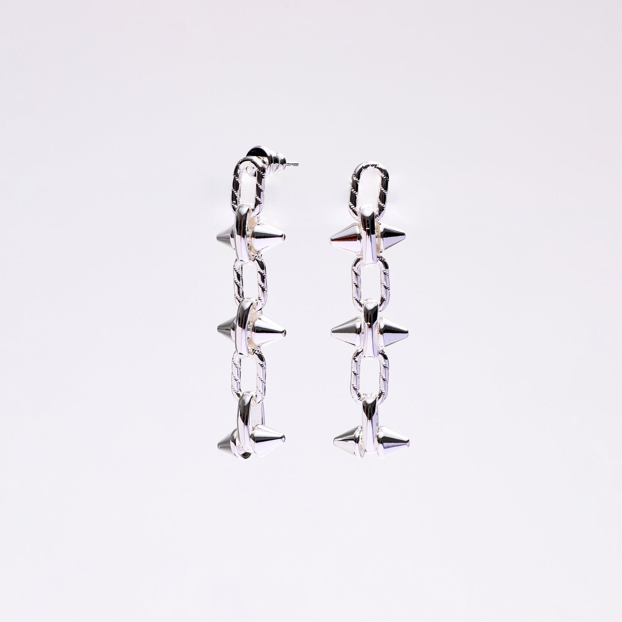 Lara & Ela | Madonna Silver Earrings - Lara & Ela