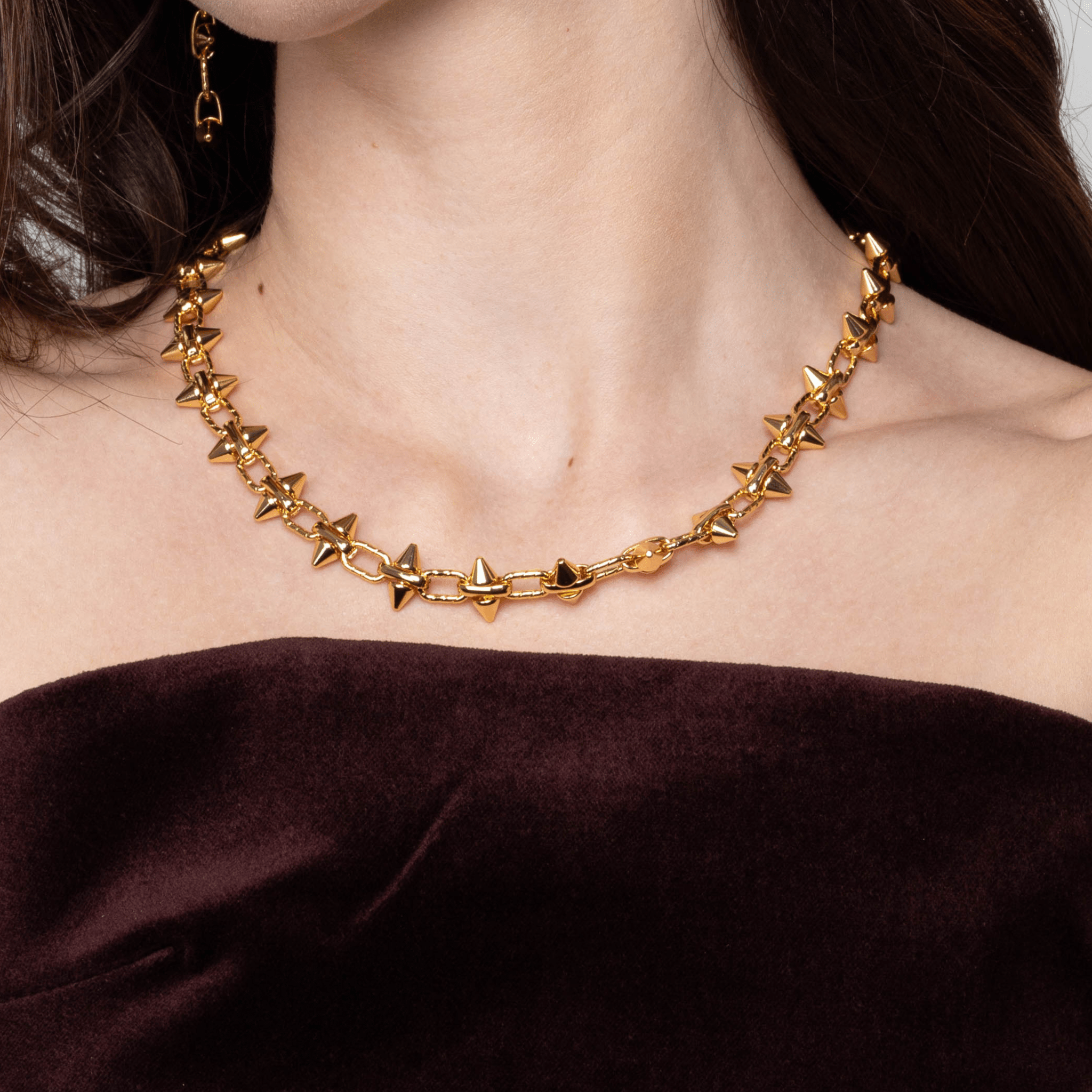 Lara & Ela | Madonna Gold Necklace - Lara & Ela