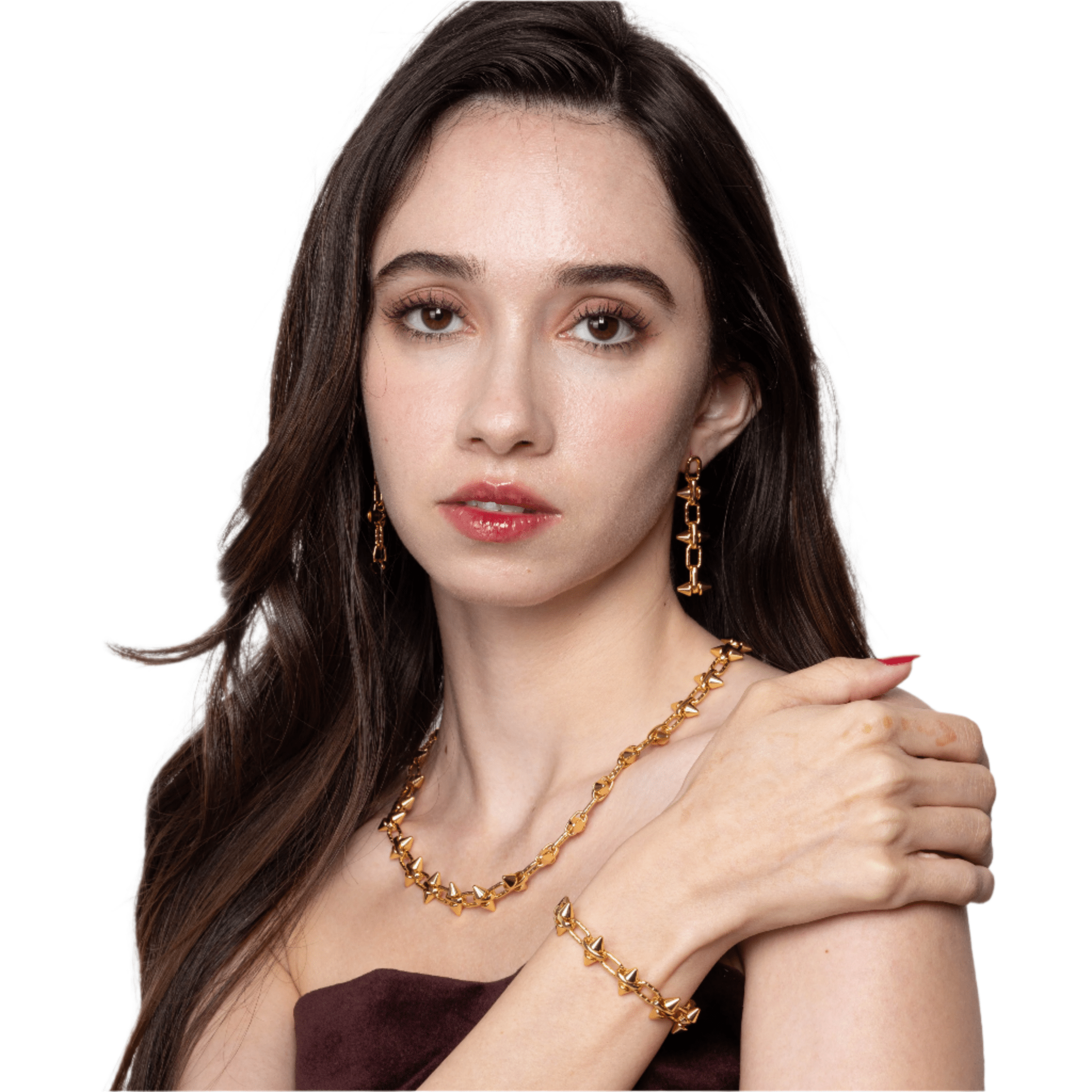 Lara & Ela | Madonna Gold Bracelet - Lara & Ela