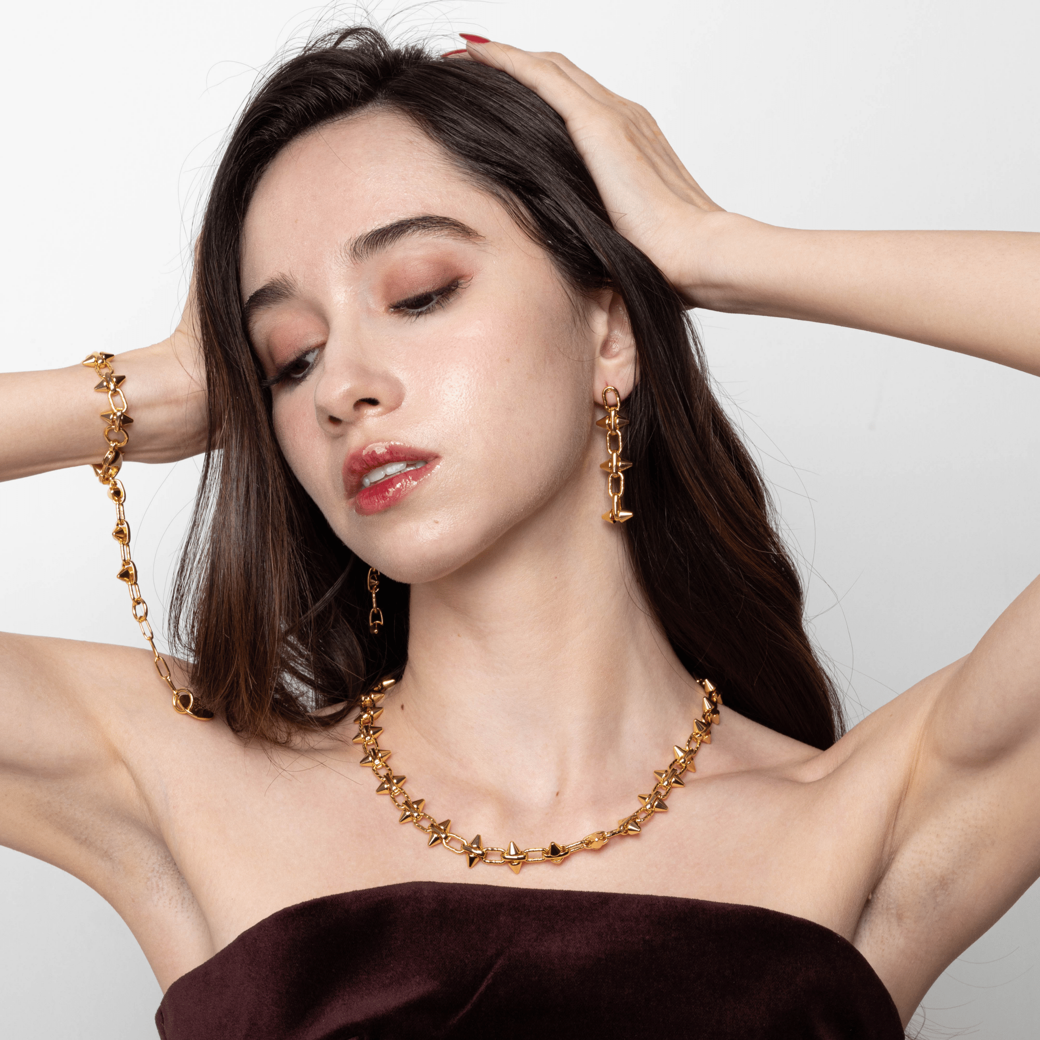 Lara & Ela | Madonna Gold Bracelet - Lara & Ela