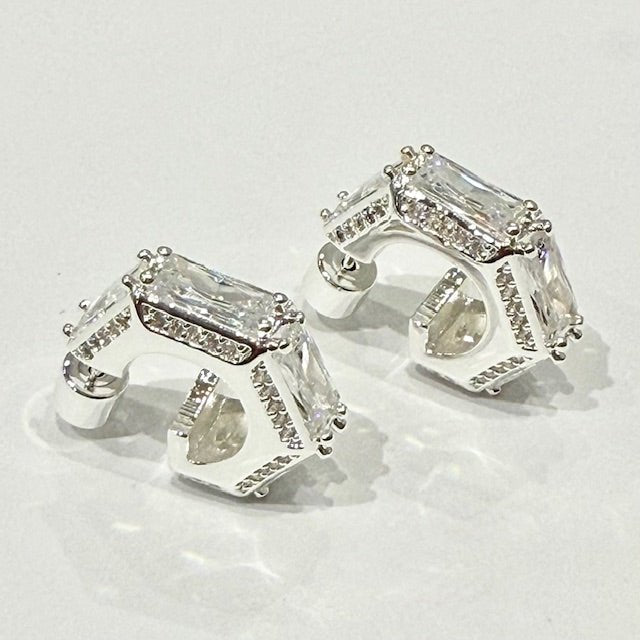 Lara & Ela | The Marchioness Silver Earrings - Lara & Ela