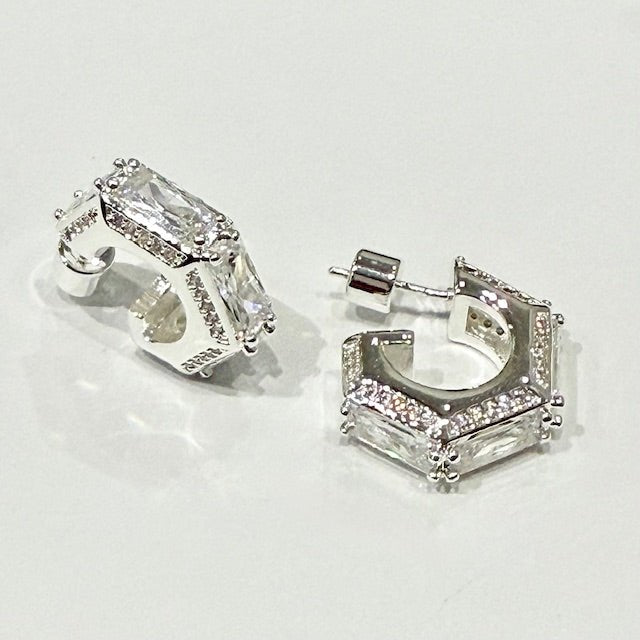 Lara & Ela | The Marchioness Silver Earrings - Lara & Ela