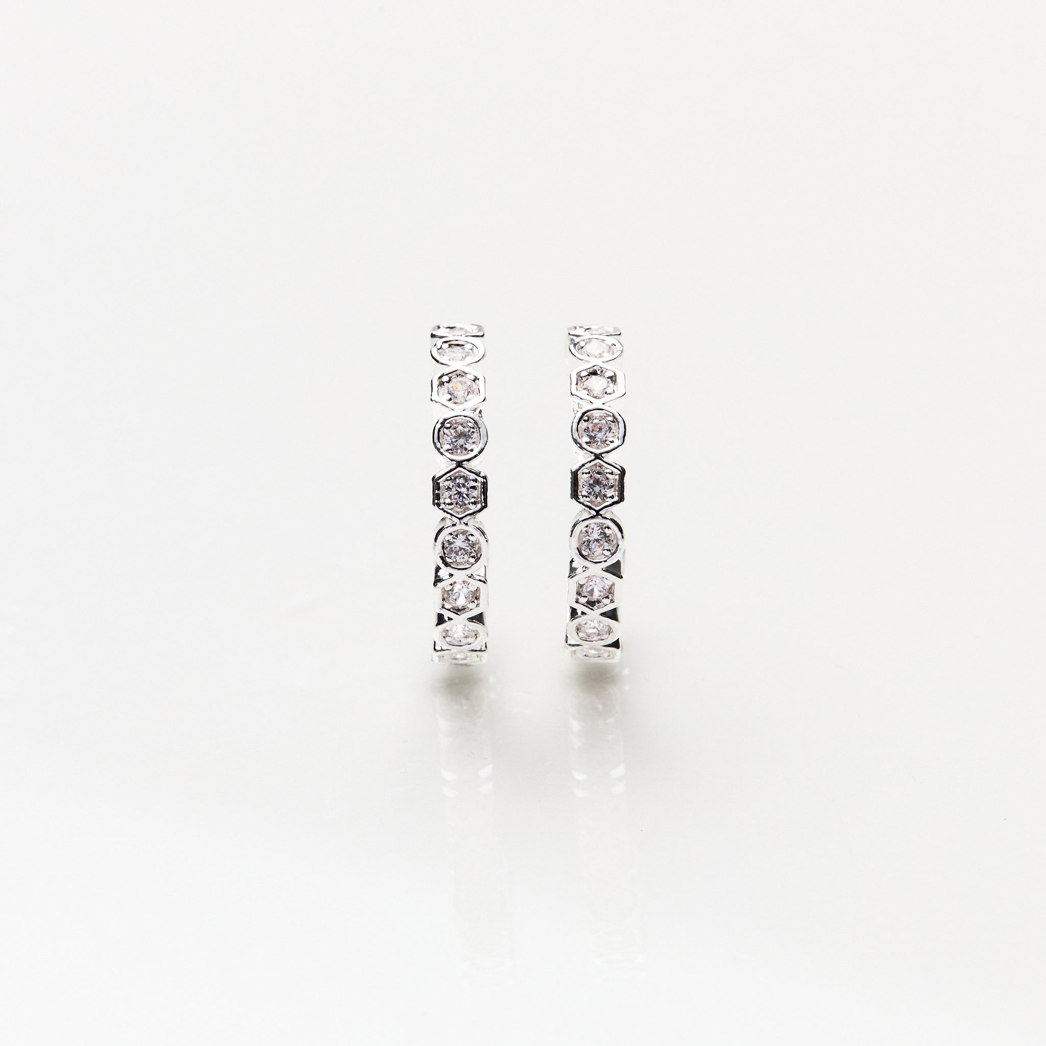Lara & Ela | Marry Me Silver Earrings - Lara & Ela