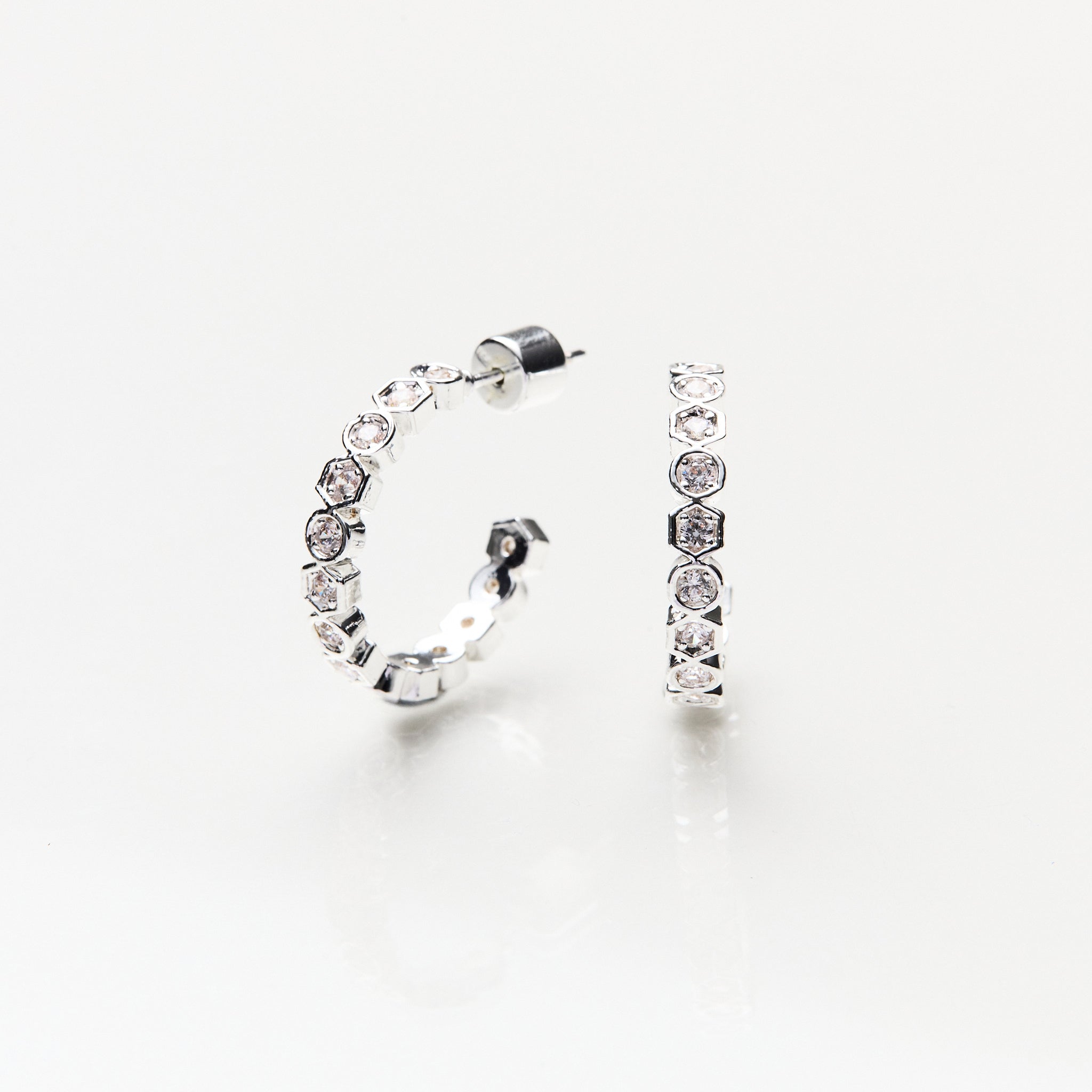 Lara & Ela | Marry Me Silver Earrings - Lara & Ela