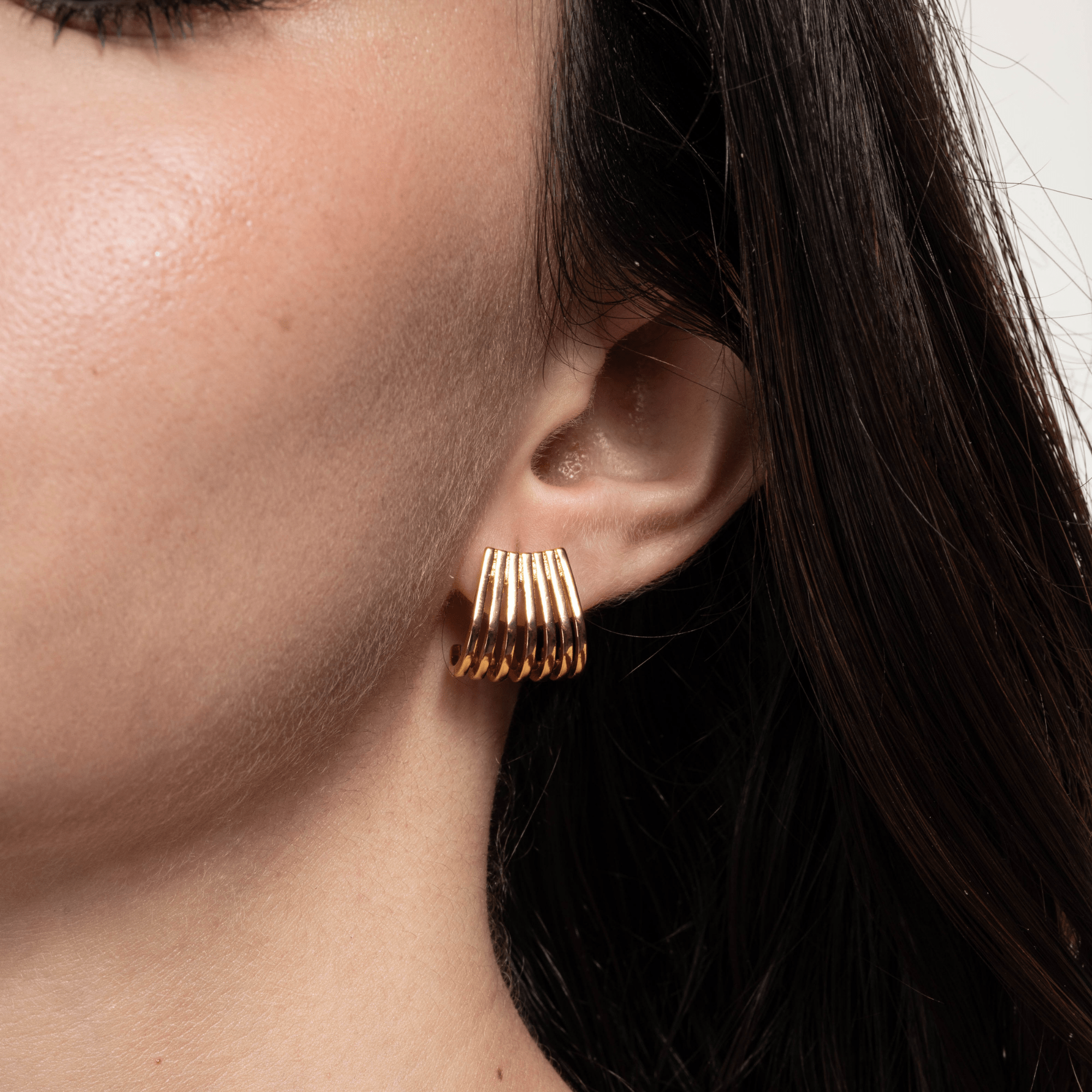 Lara & Ela | Martini Hour With Your Boss Gold Earrings - Lara & Ela