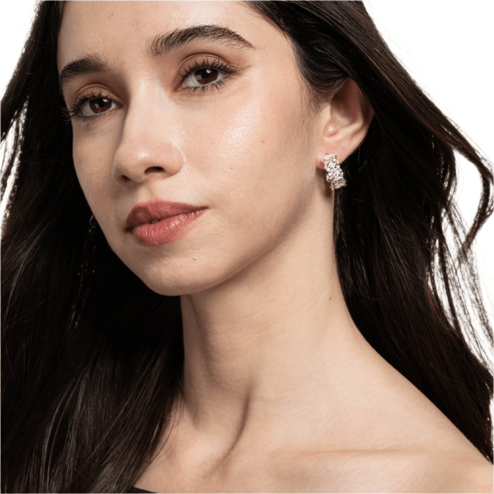 Lara & Ela | Misty Silver Earrings - Lara & Ela