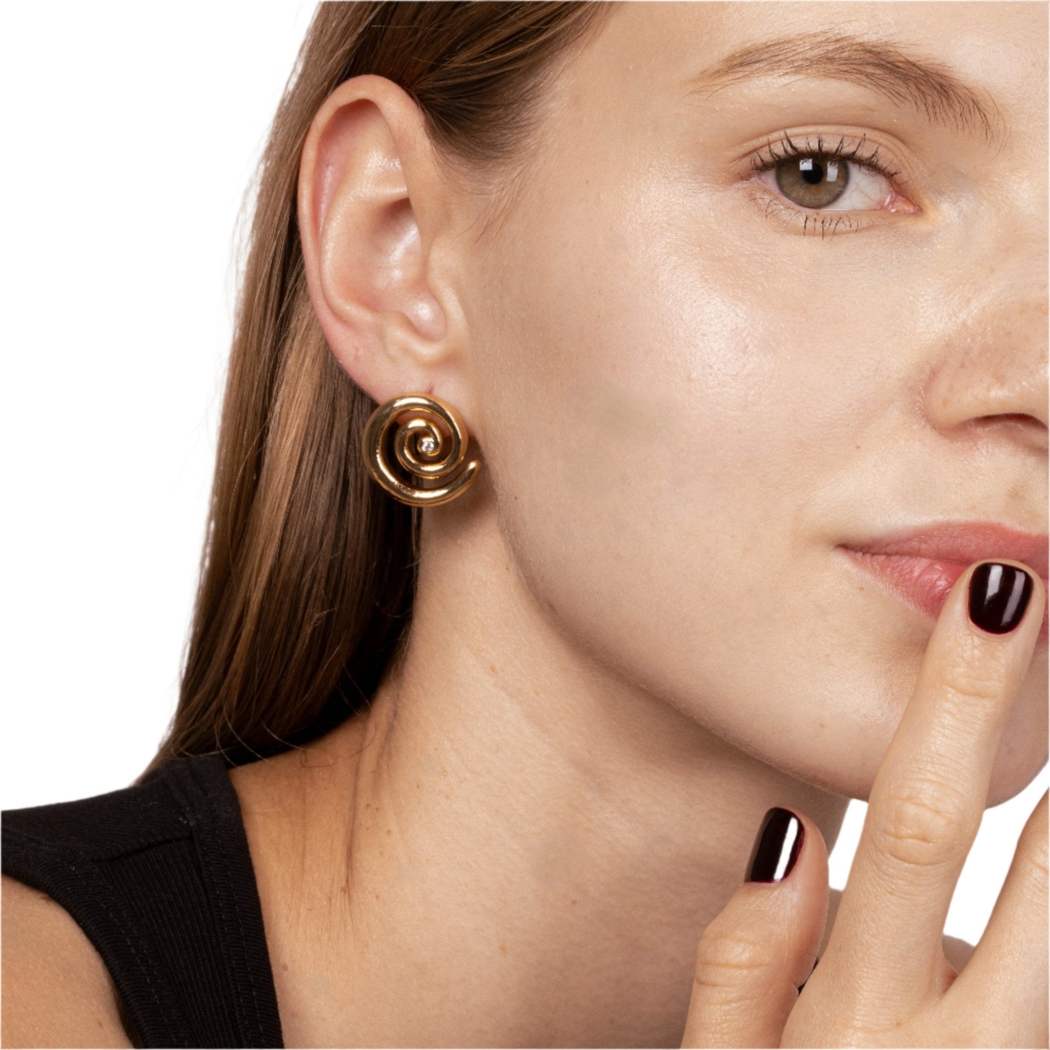 Lara & Ela | Atlantis Gold Earrings - Lara & Ela