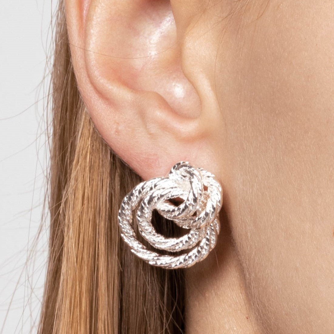 Lara & Ela | I'll Take Manhattan Silver Earrings - Lara & Ela