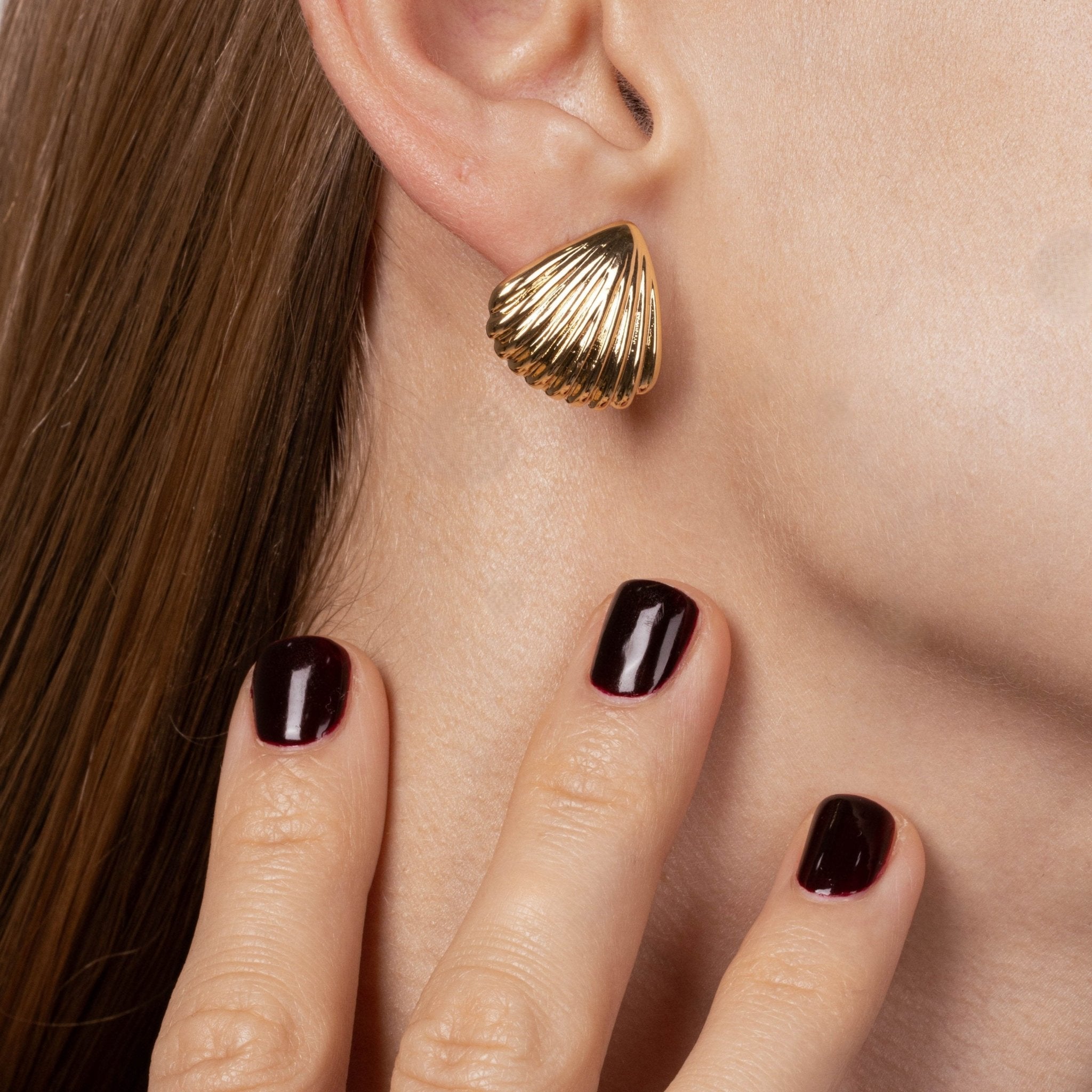 Lara & Ela | Siren Gold Earrings - Lara & Ela