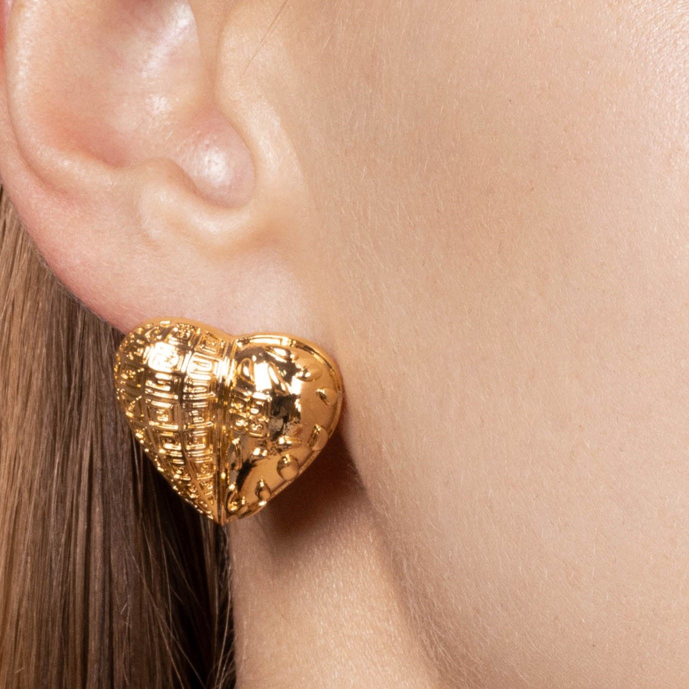Lara & Ela | The Princess Bride Gold Earrings - Lara & Ela