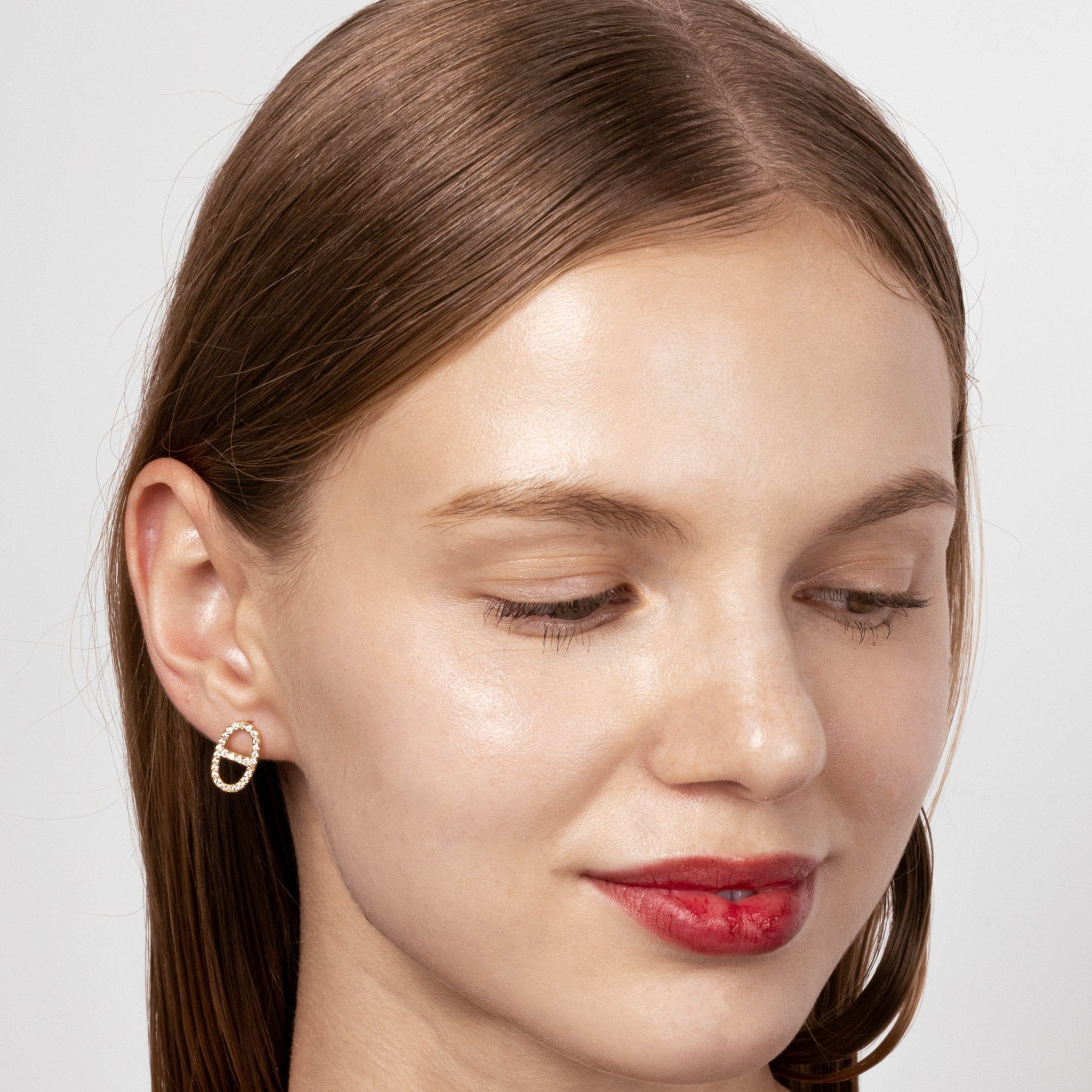 Lara & Ela | You're The Inspiration Gold Earrings - Lara & Ela