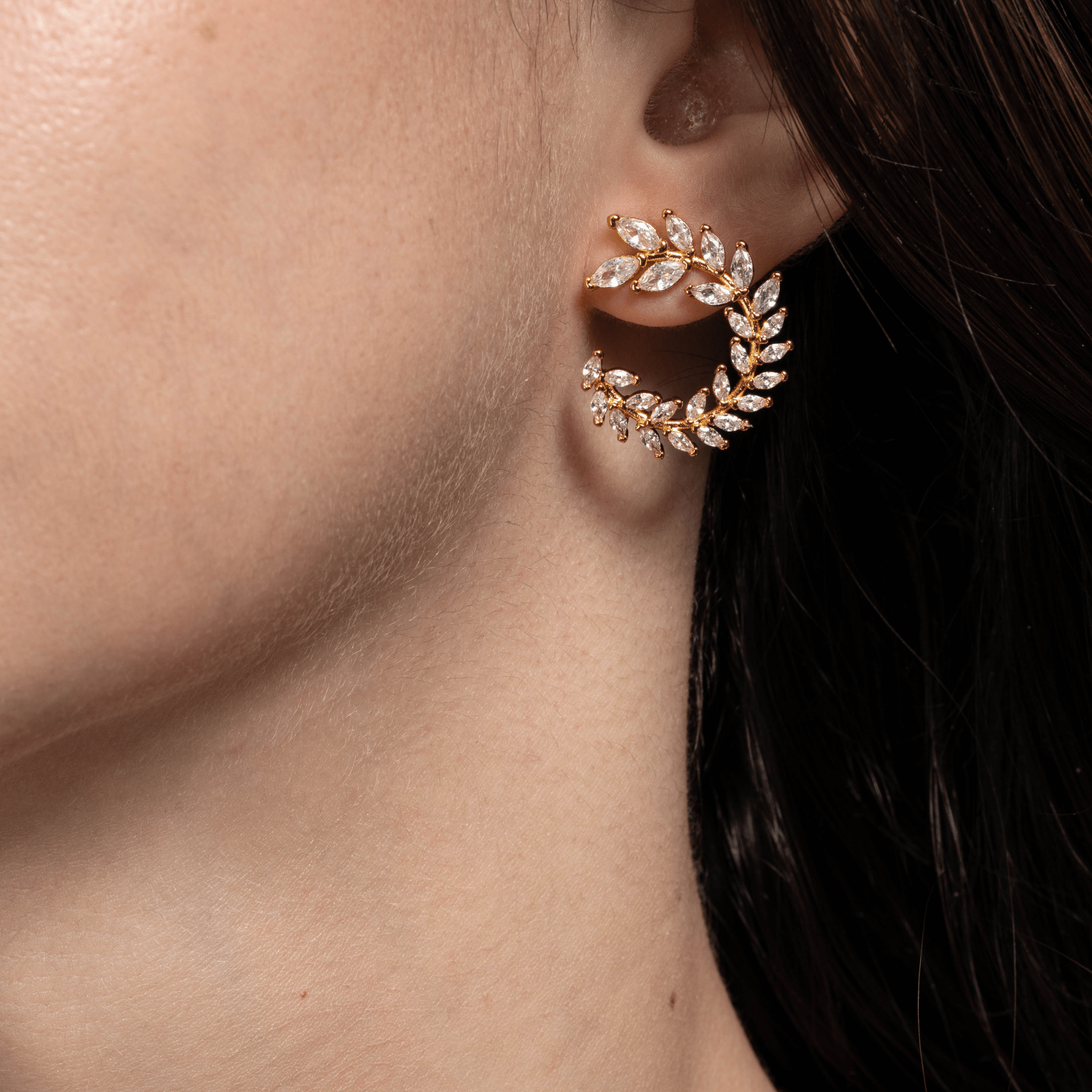 Lara & Ela | Moonstruck Gold Earrings - Lara & Ela
