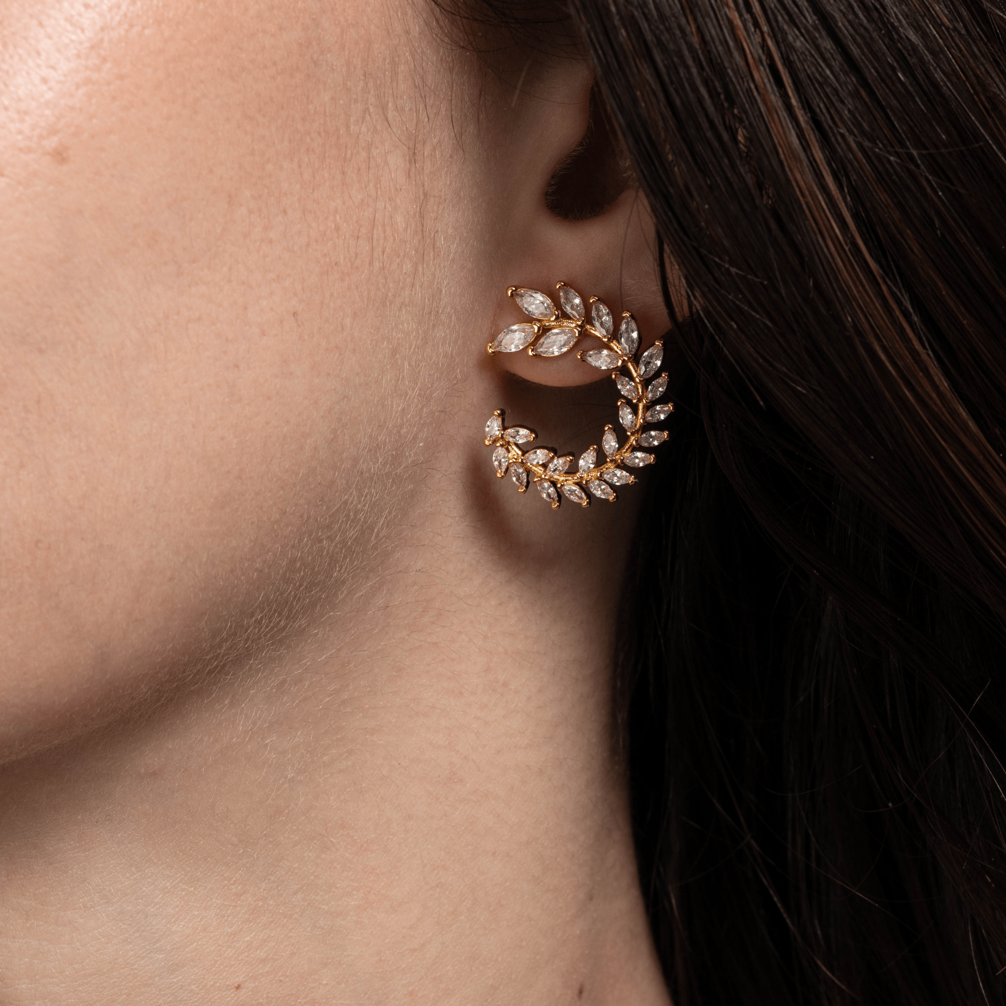Lara & Ela | Moonstruck Gold Earrings - Lara & Ela