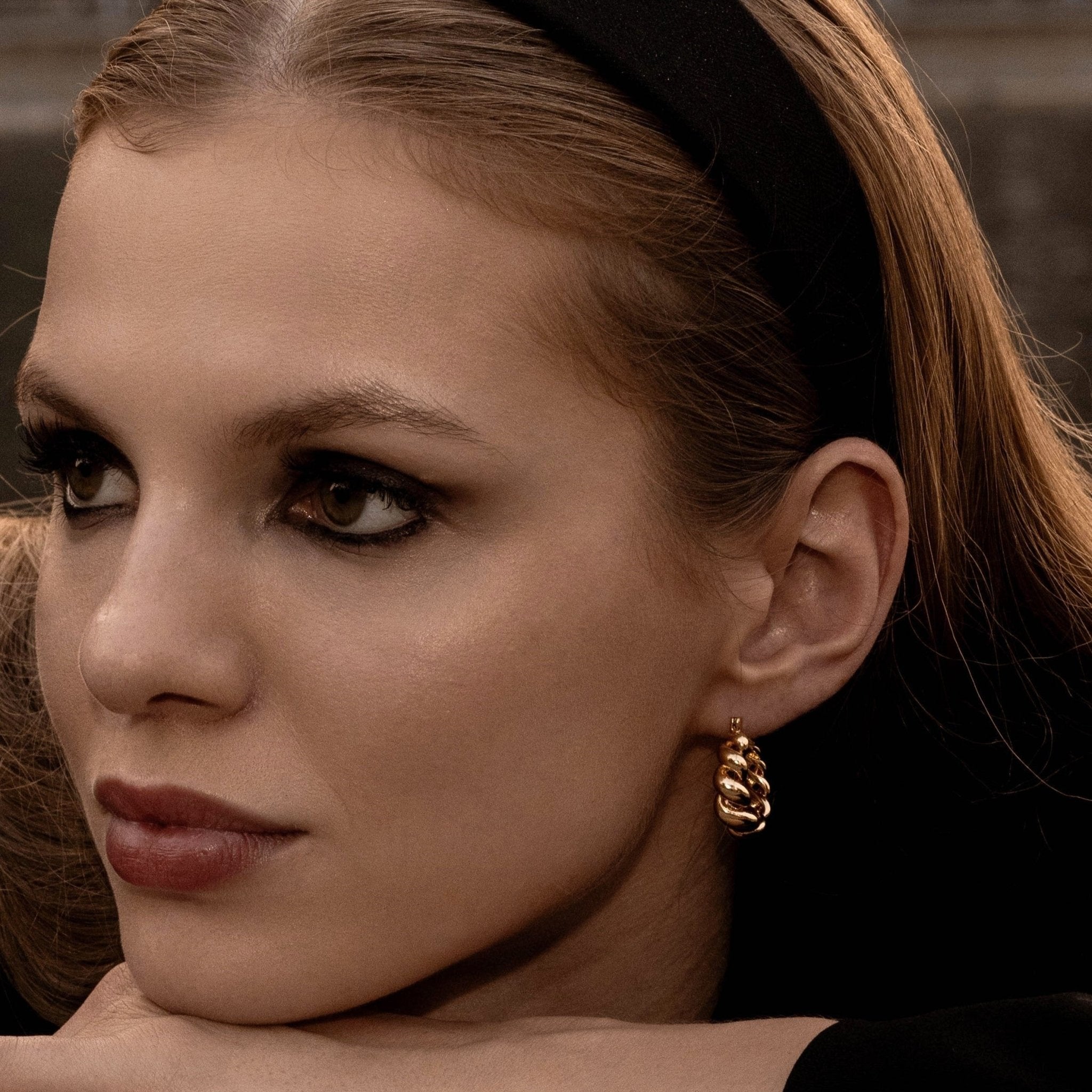 Lara & Ela | Naomi Gold Earrings - Lara & Ela
