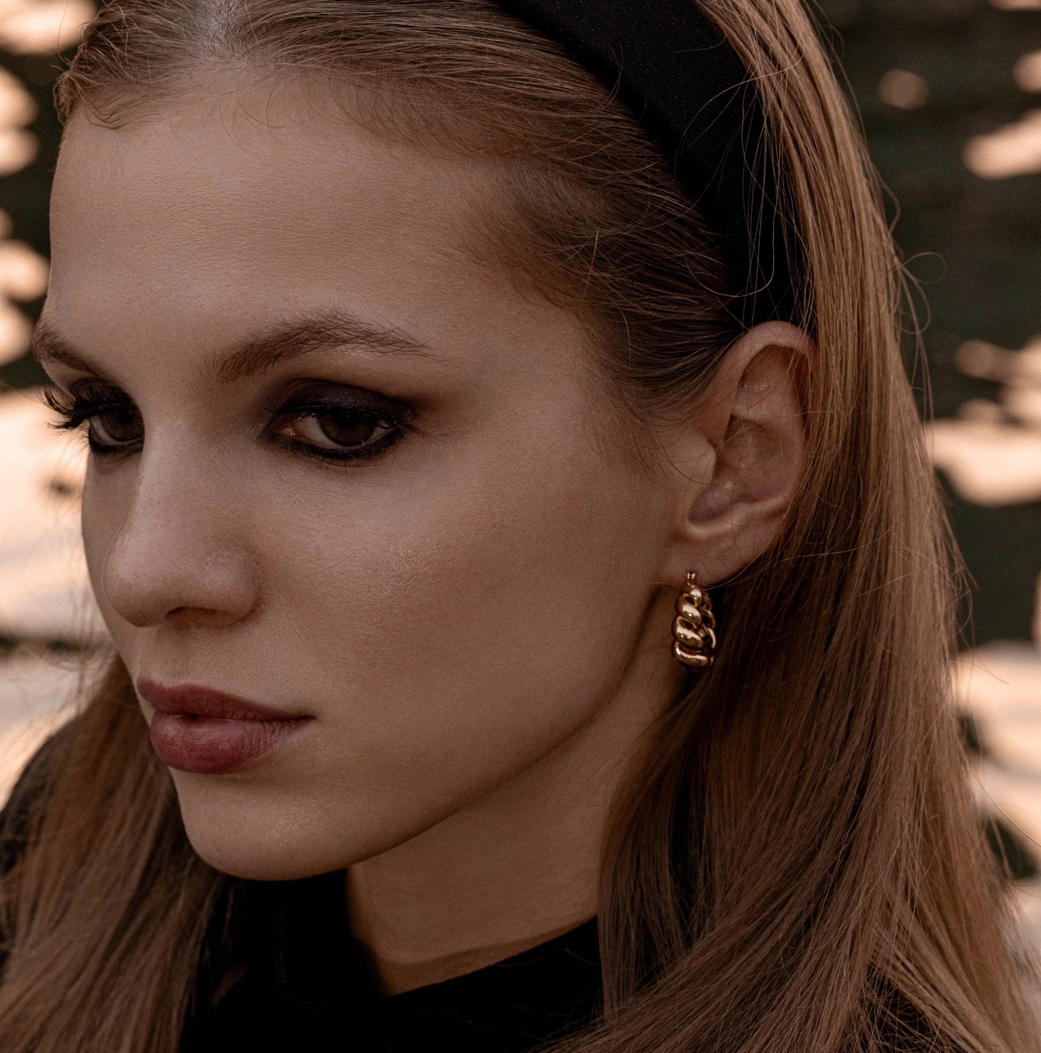 Lara & Ela | Naomi Gold Earrings - Lara & Ela