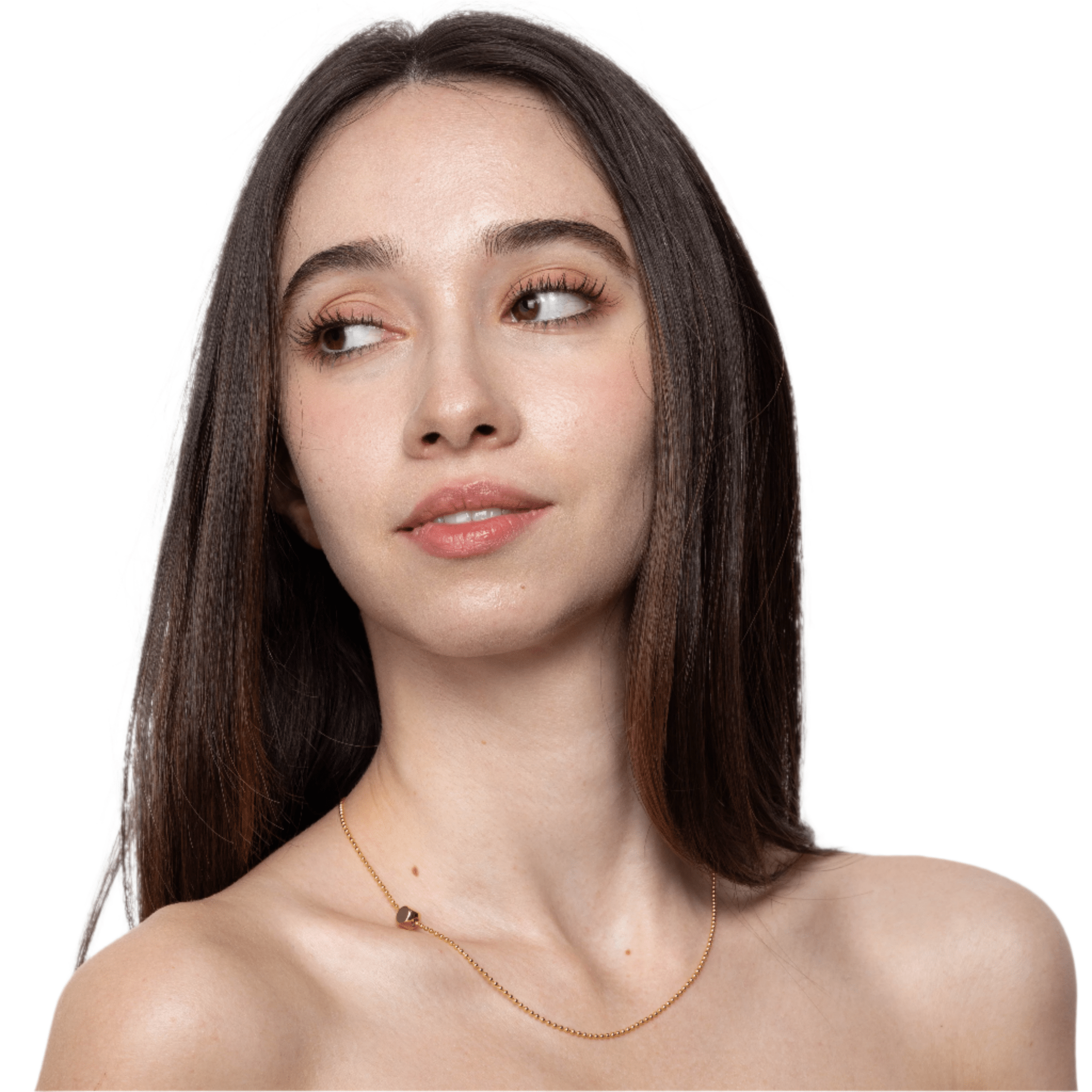 Lara & Ela | Now You See Me Gold Necklace - Lara & Ela