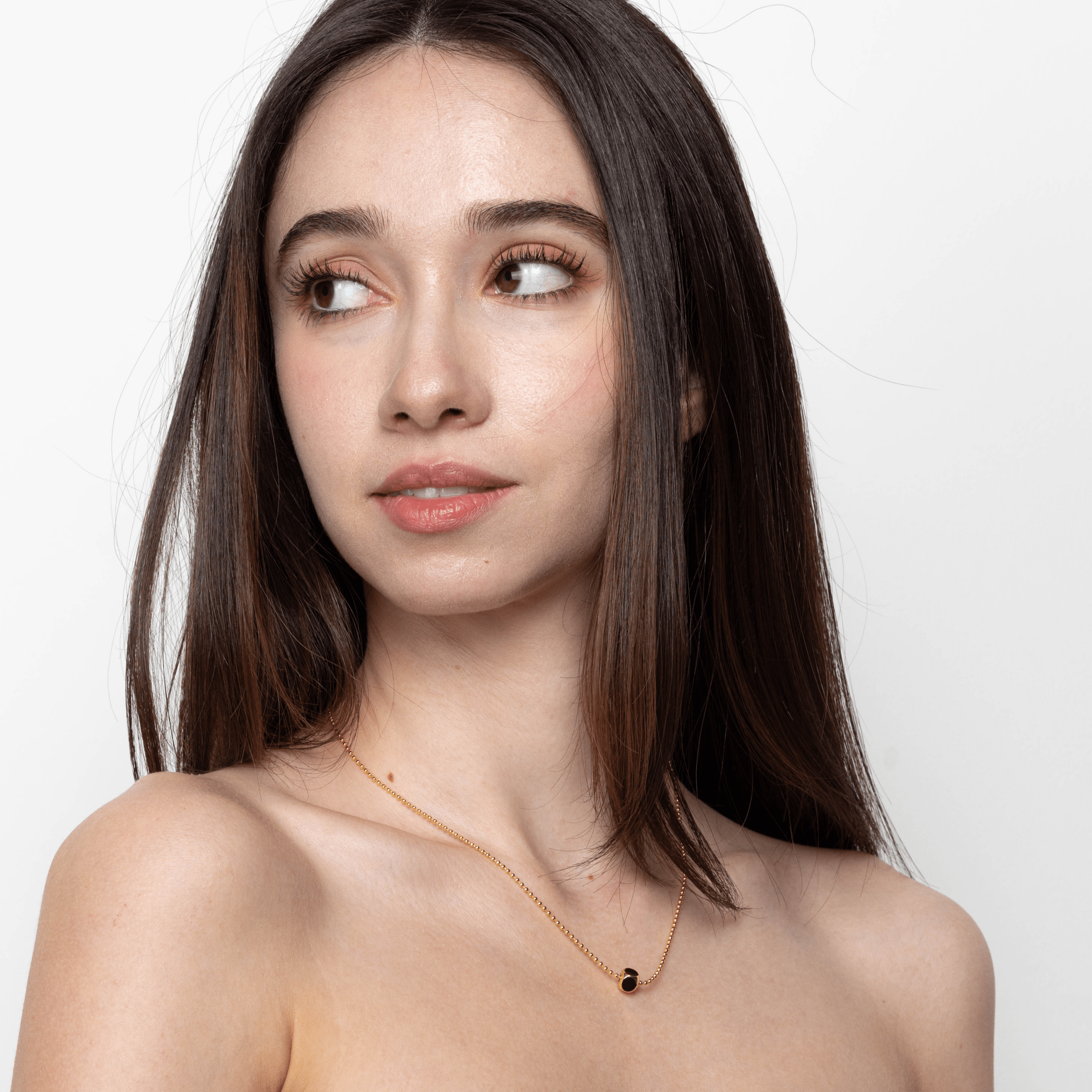 Lara & Ela | Now You See Me Gold Necklace - Lara & Ela