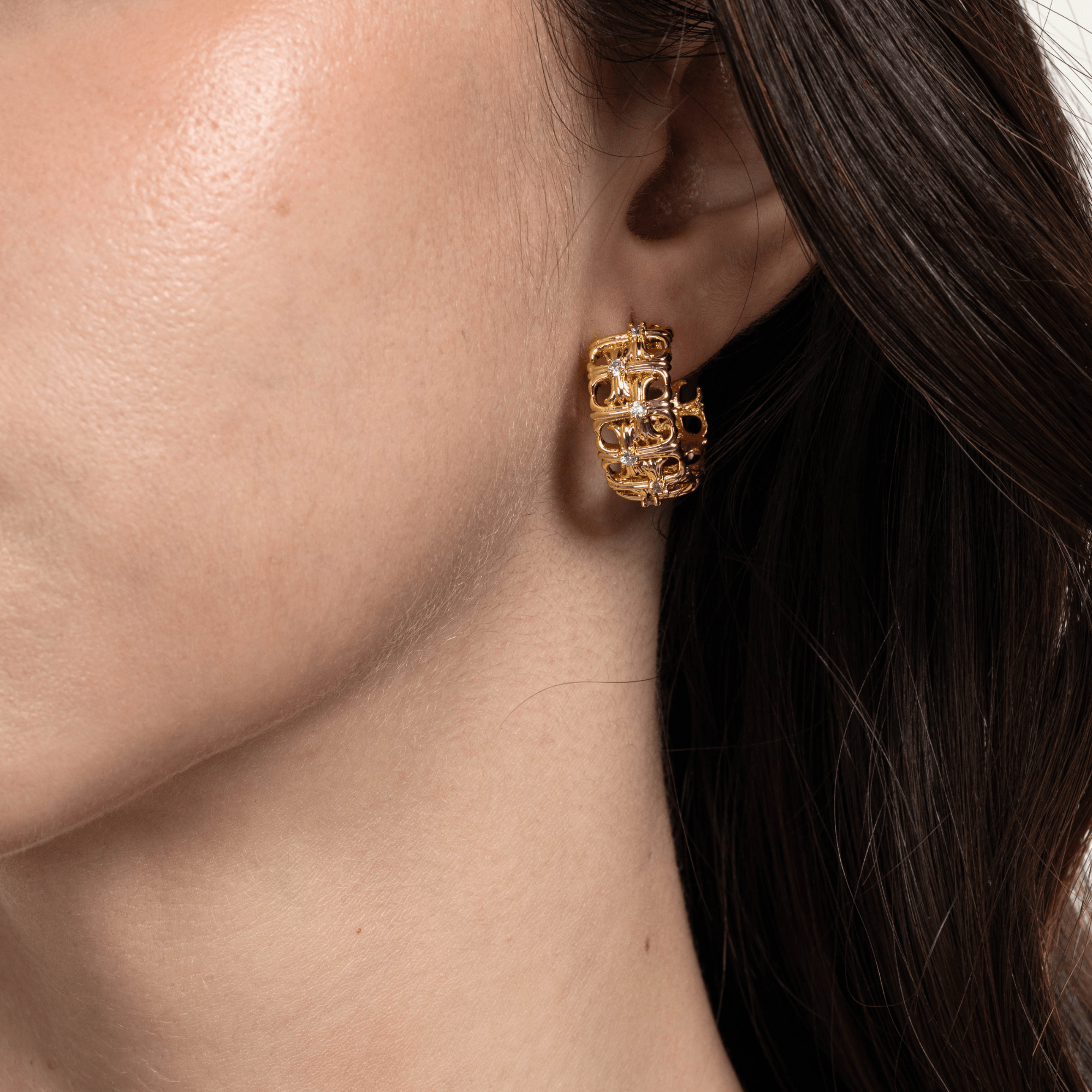 Lara & Ela | OOTD Gold Earrings - Lara & Ela