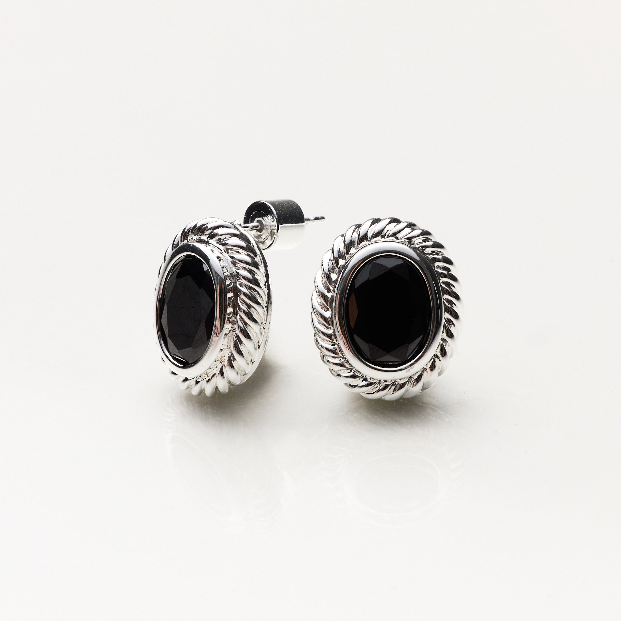 Lara & Ela | Opera Silver Earrings - Lara & Ela