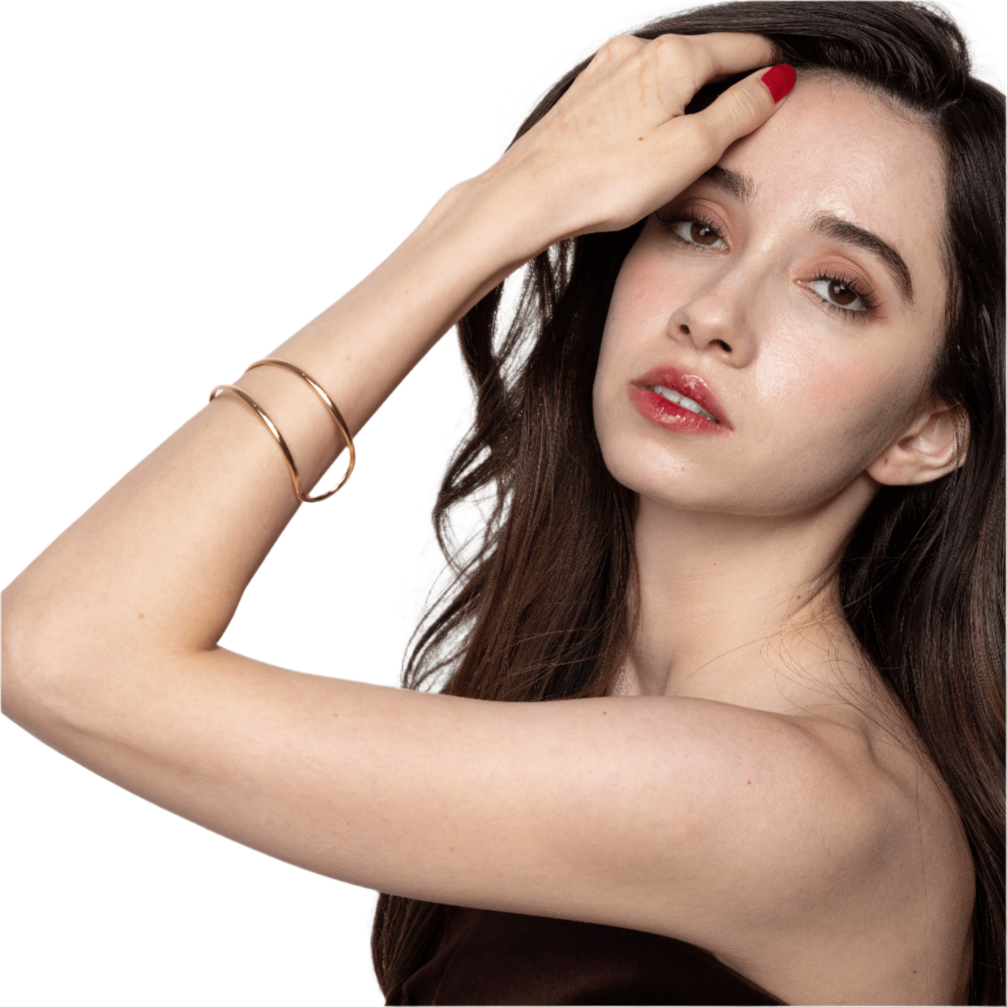 Lara & Ela | Ophelia Gold Bangle - Lara & Ela