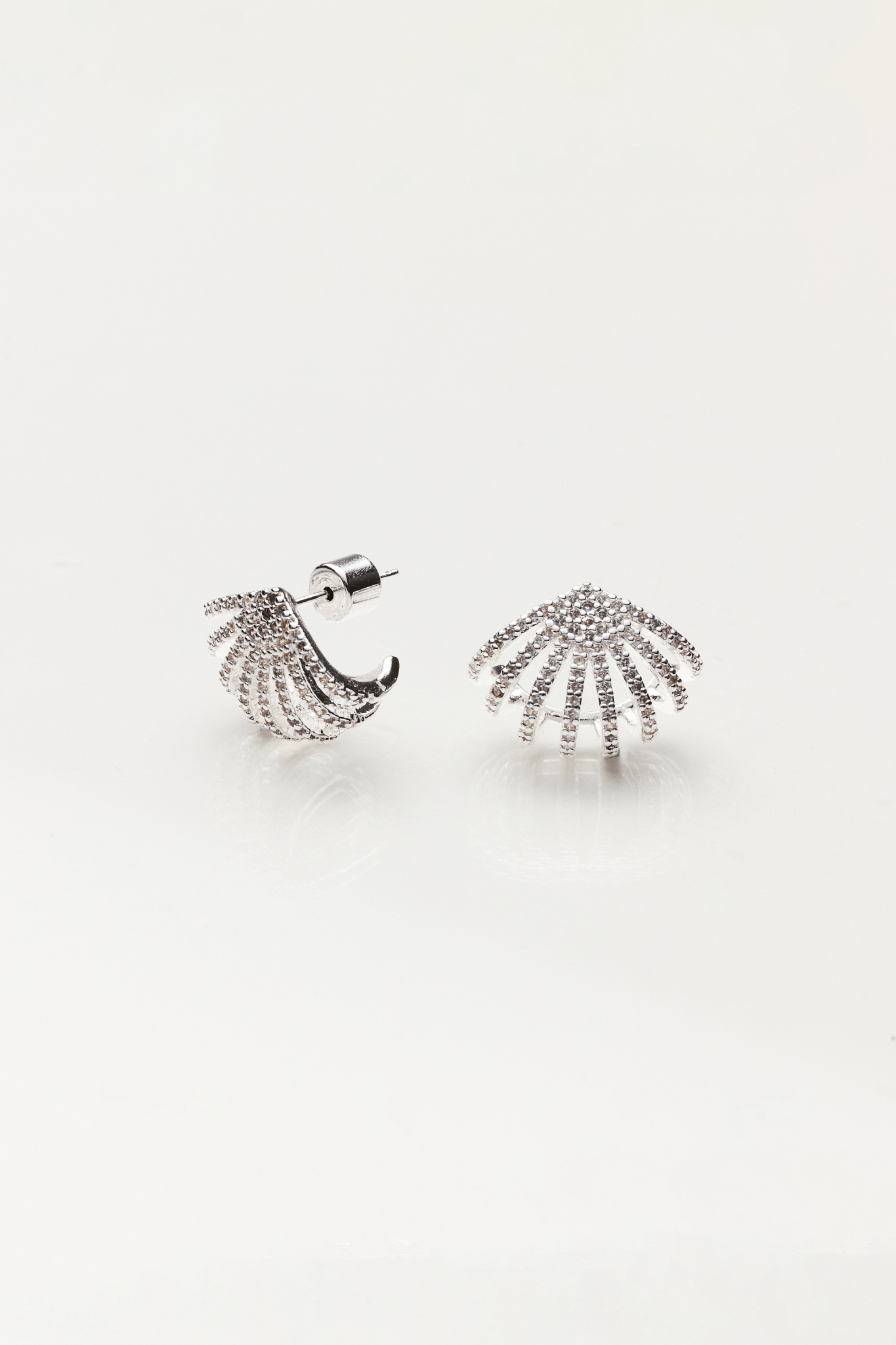 Lara & Ela | Our Collective Past Silver Earrings - Lara & Ela