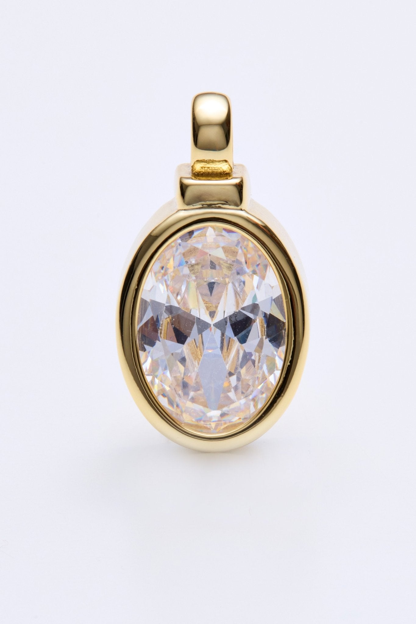 Lara & Ela | Goddess Choker | Oval Bezel Pendant
