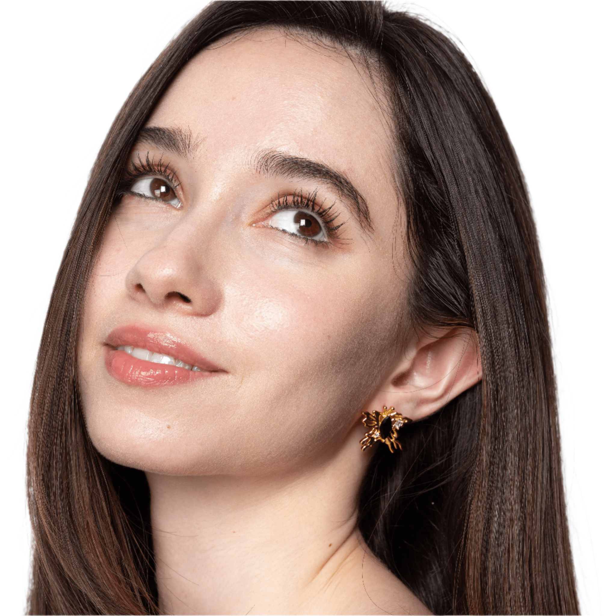 Lara & Ela | Papillon Gold Earrings - Lara & Ela